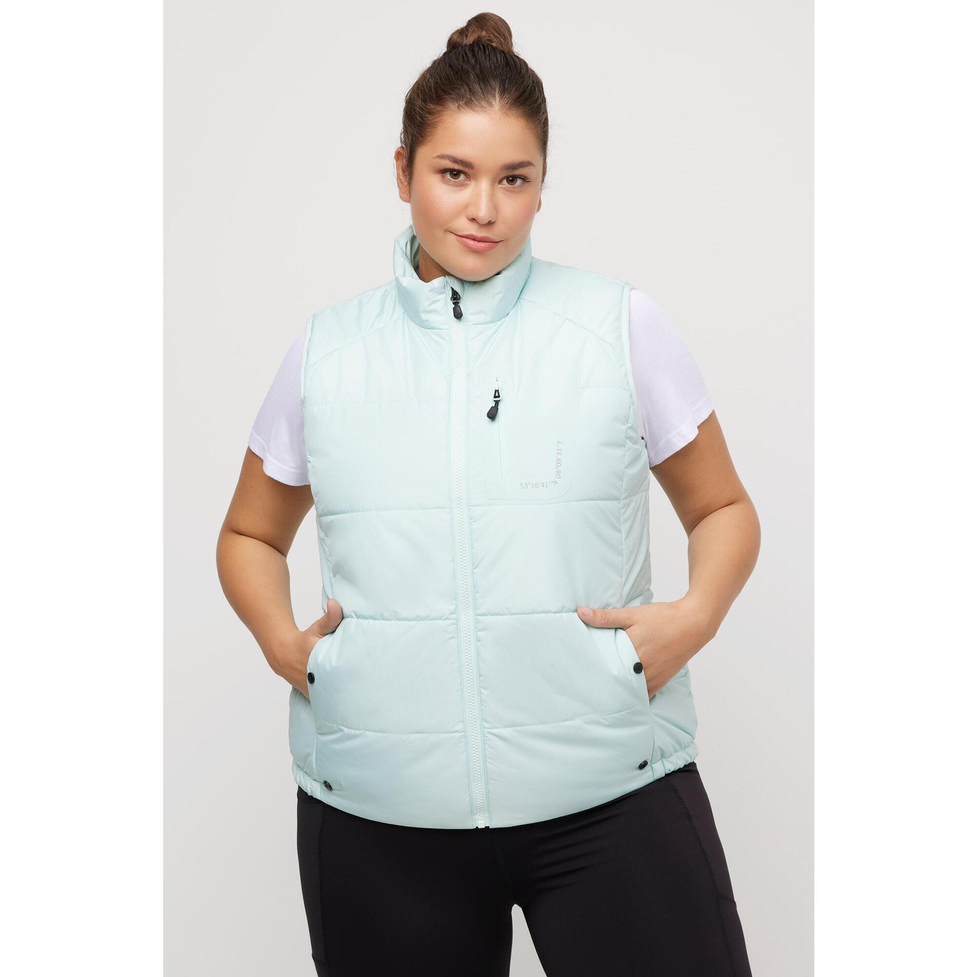 Damskie Pikowana kamizelka HYPRAR stójka odblaski bez rękawów