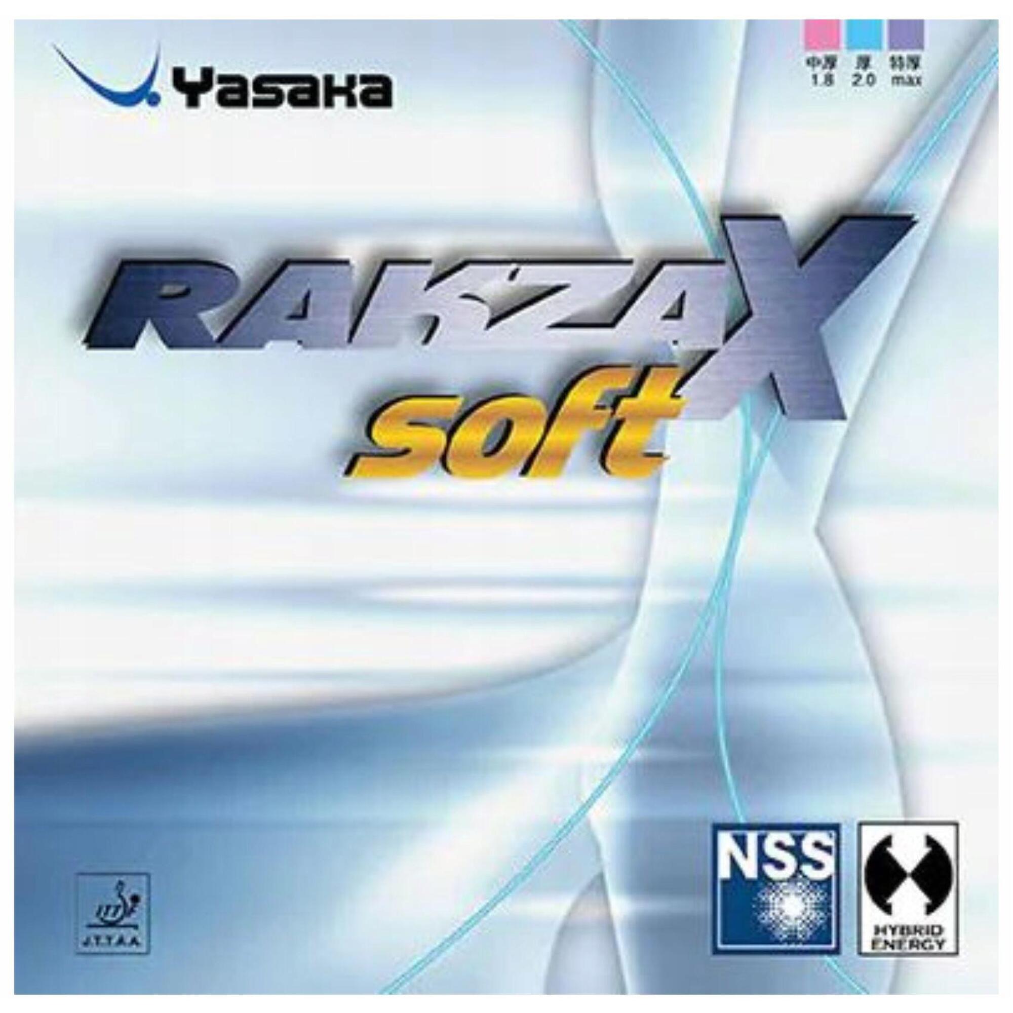 Okładzina do tenisa stołowego Yasaka Rakza X Soft max na rakietkę