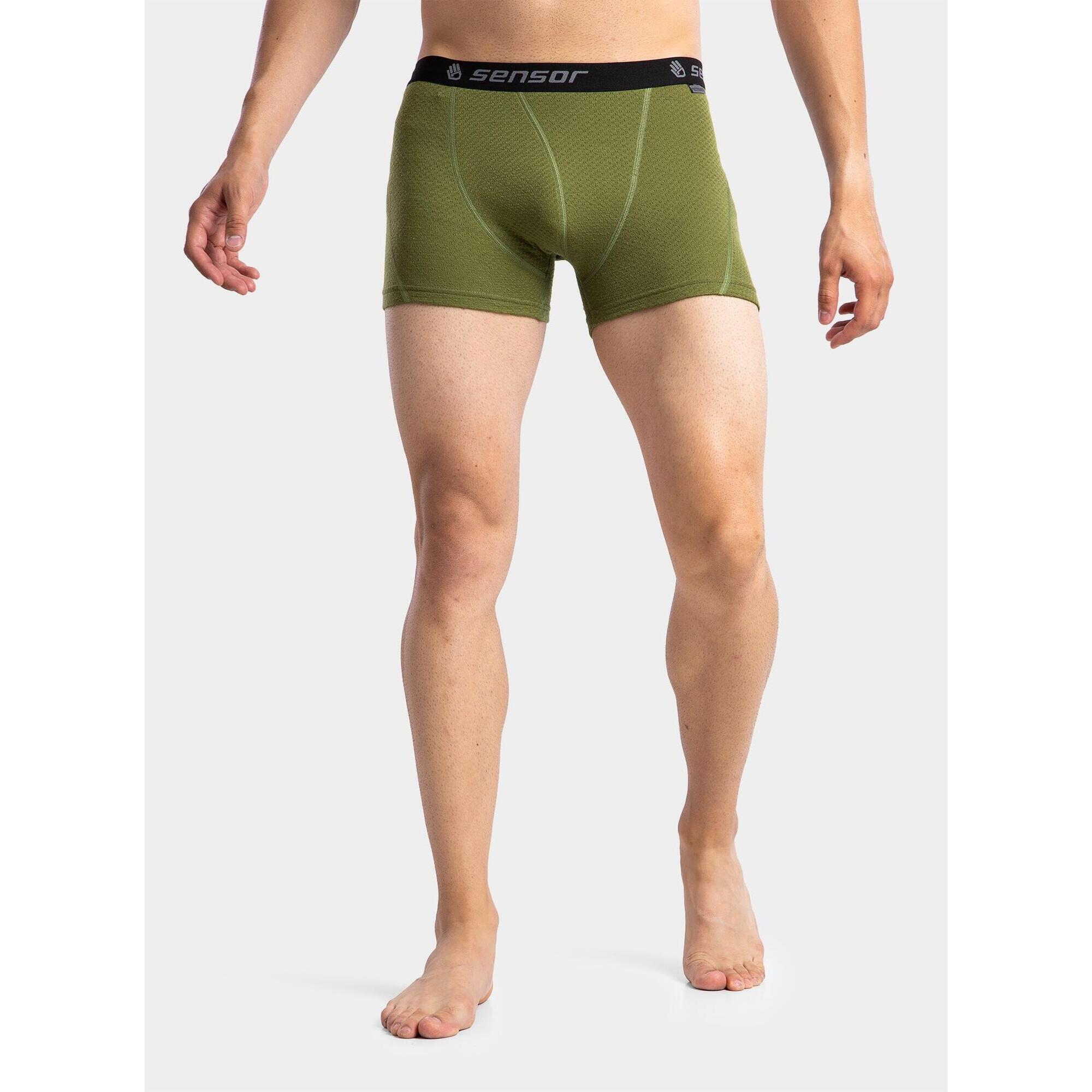Bokserki termoaktywne męskie Sensor Merino DF Boxers