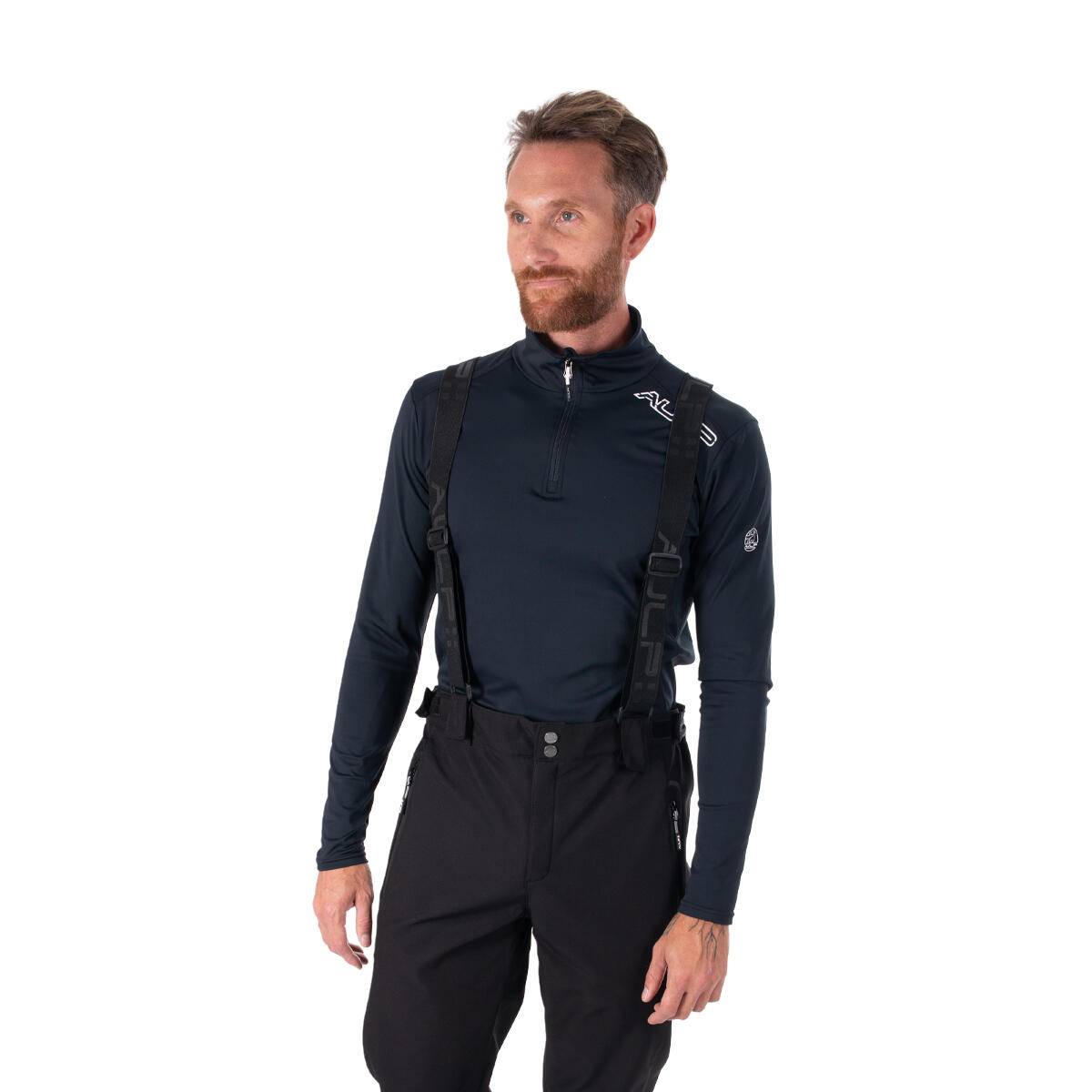 Spodnie narciarskie męskie CMP VIZIL wodoodporne oddychające, szelki, gaitery