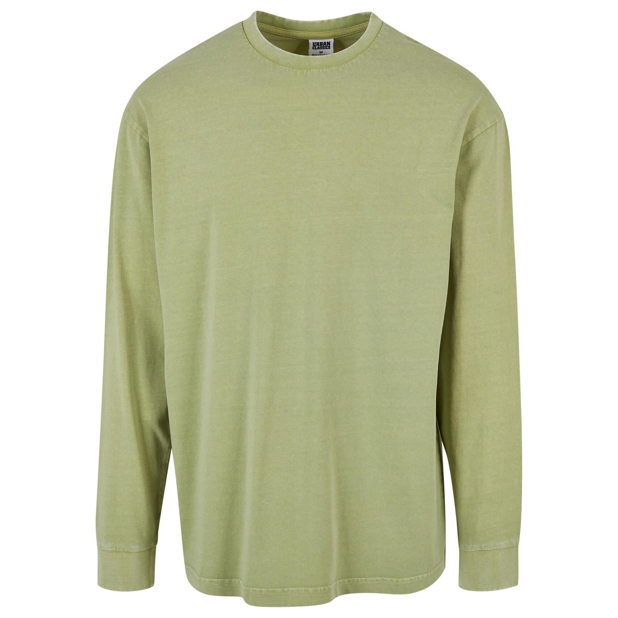 Męska Bluzka Z Długim Rękawem Acid Wash Heavyweight Boxy