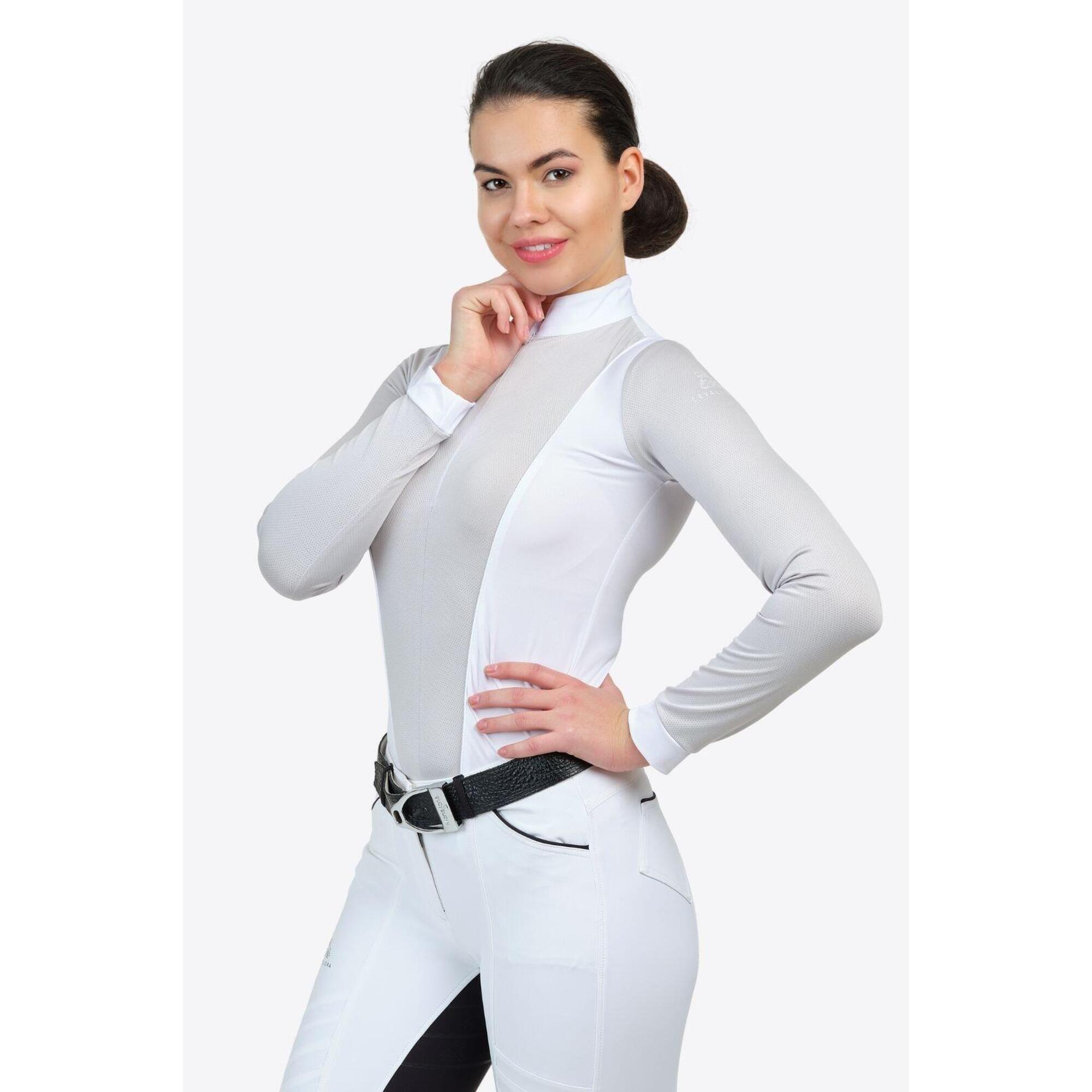 Koszulka do zawodów jeździeckich damska Flair