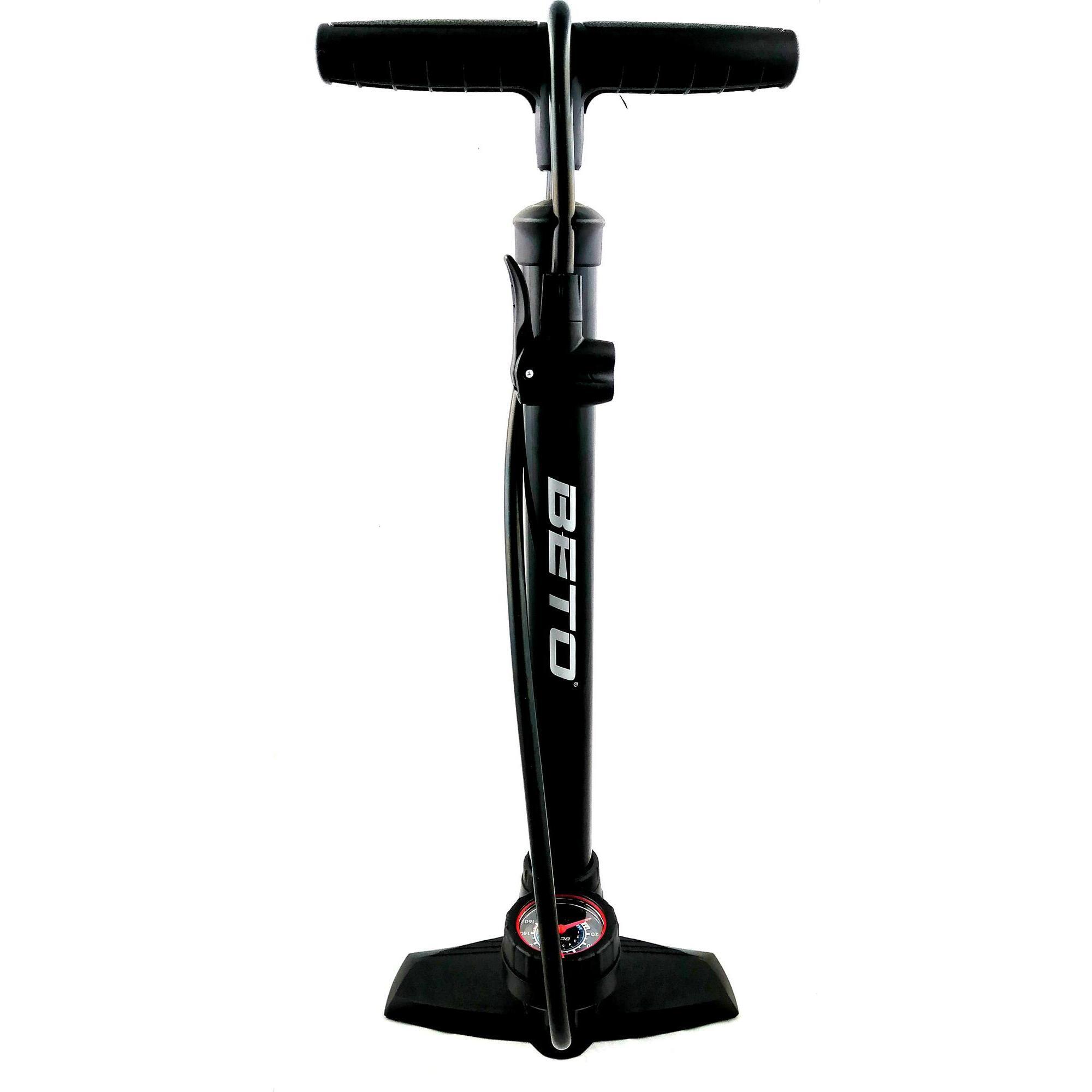 Pompka Beto CMP-151SG1 Czarna podłogowa z manometrem stalowa 21" 160 PSI