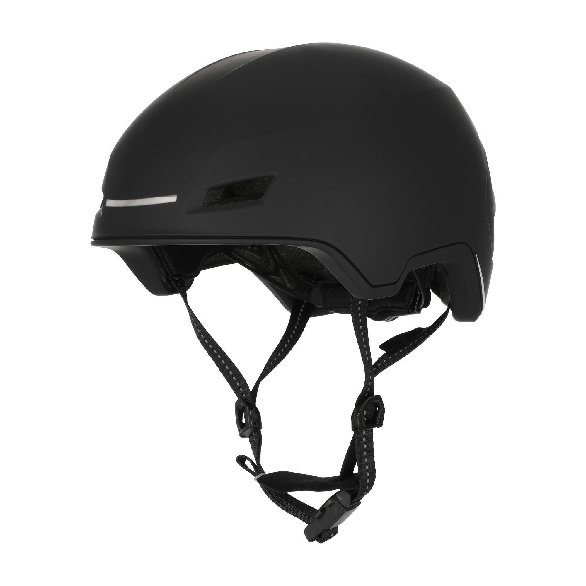 Kask E-Bike dla dorosłych | Certyfikat NTA 8776 | Czarny z LED