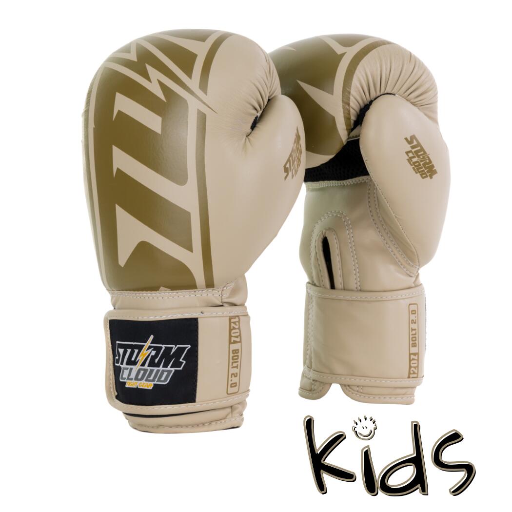 Rękawice Bokserskie dla Dzieci StormCloud Bolt 2 Sandstone 6oz 6oz