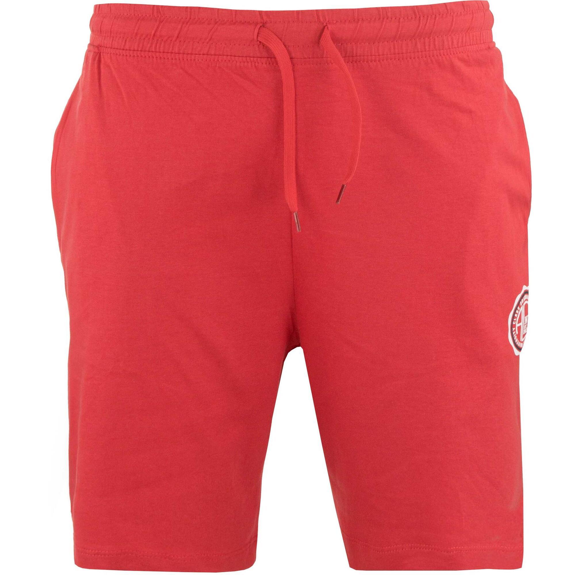 Nostrano Red Men Shorts - Oddychający i sportowy projekt