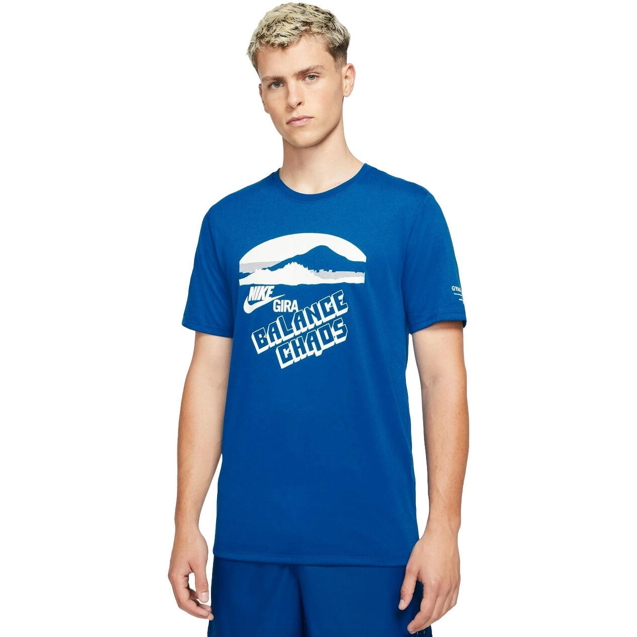 Koszulka męskie Nike Men Gyakusou Nrg Graphic 3 T shirt Team Royal