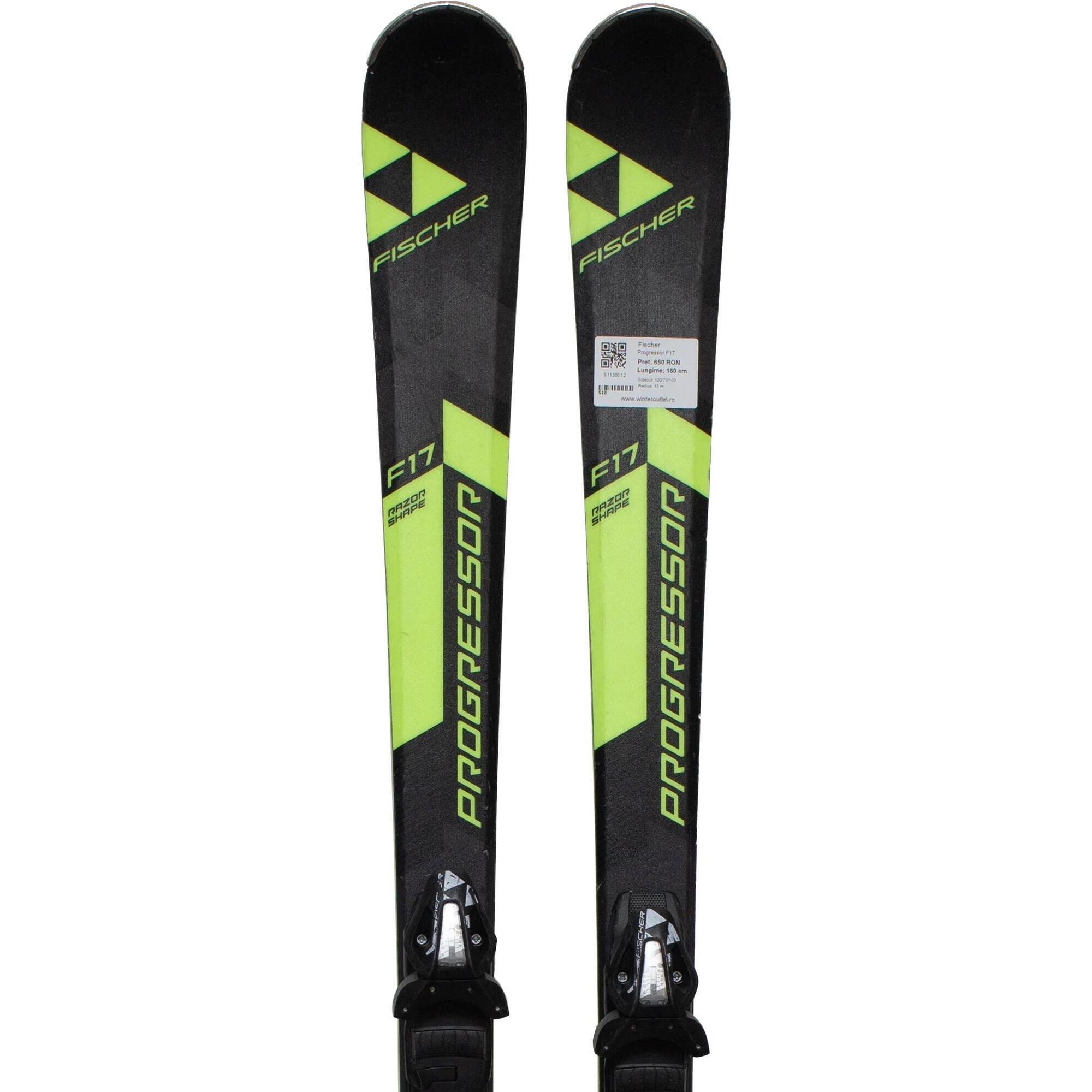 Second Life- Narty FISCHER Progressor F17, 160 cm- Stan dobry