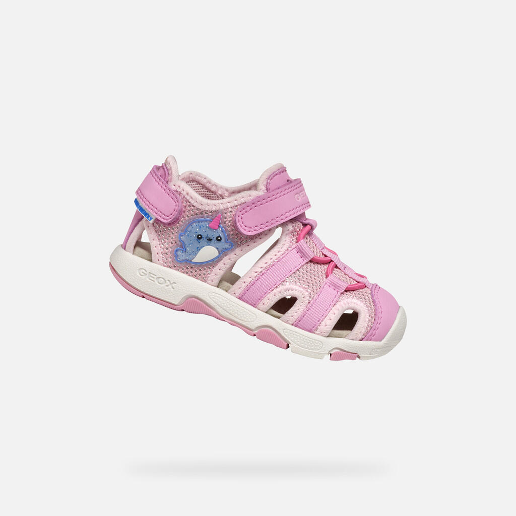 Sandały GEOX B SANDAL MULTY GIRL Rose