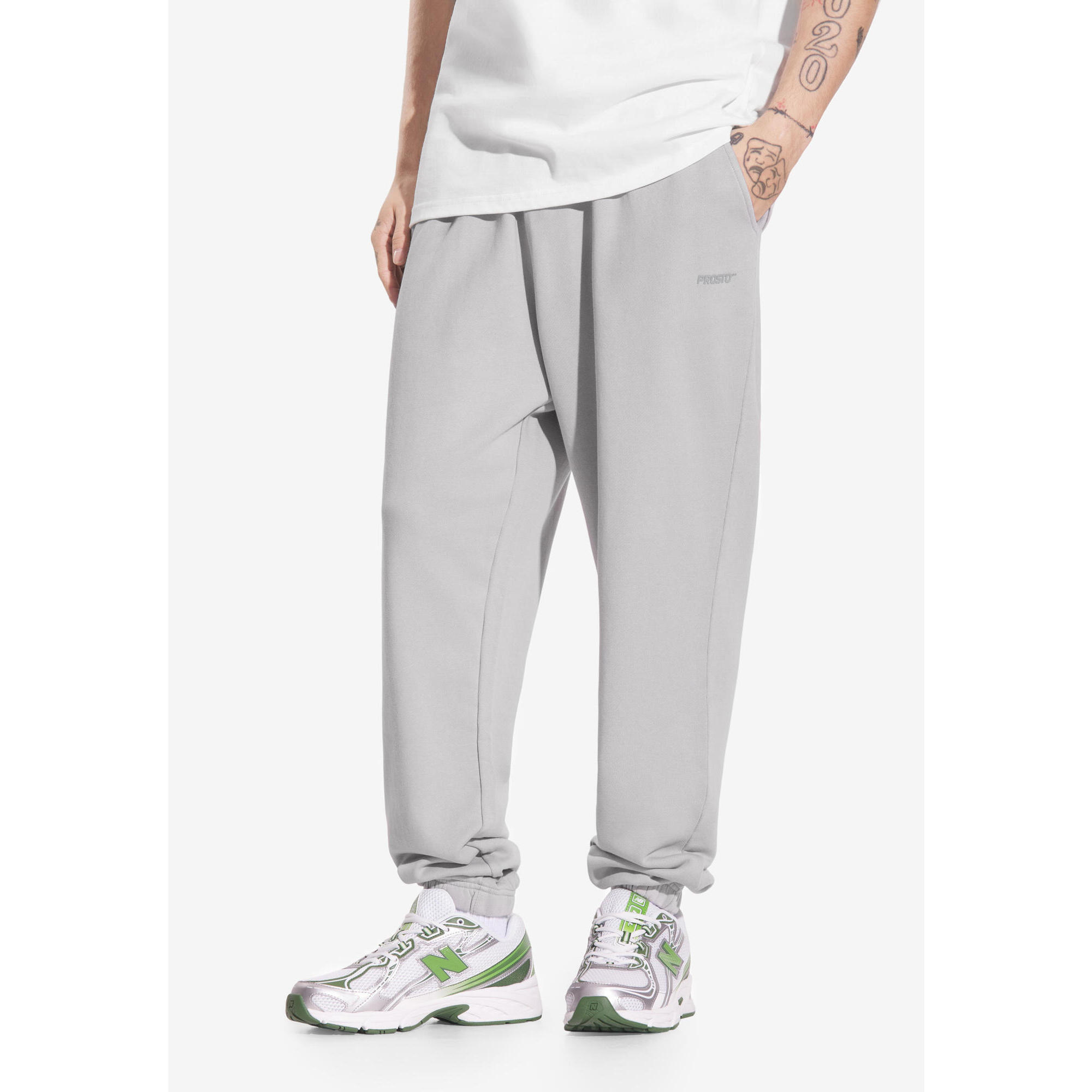 Spodnie dresowe męskie Prosto Big Log