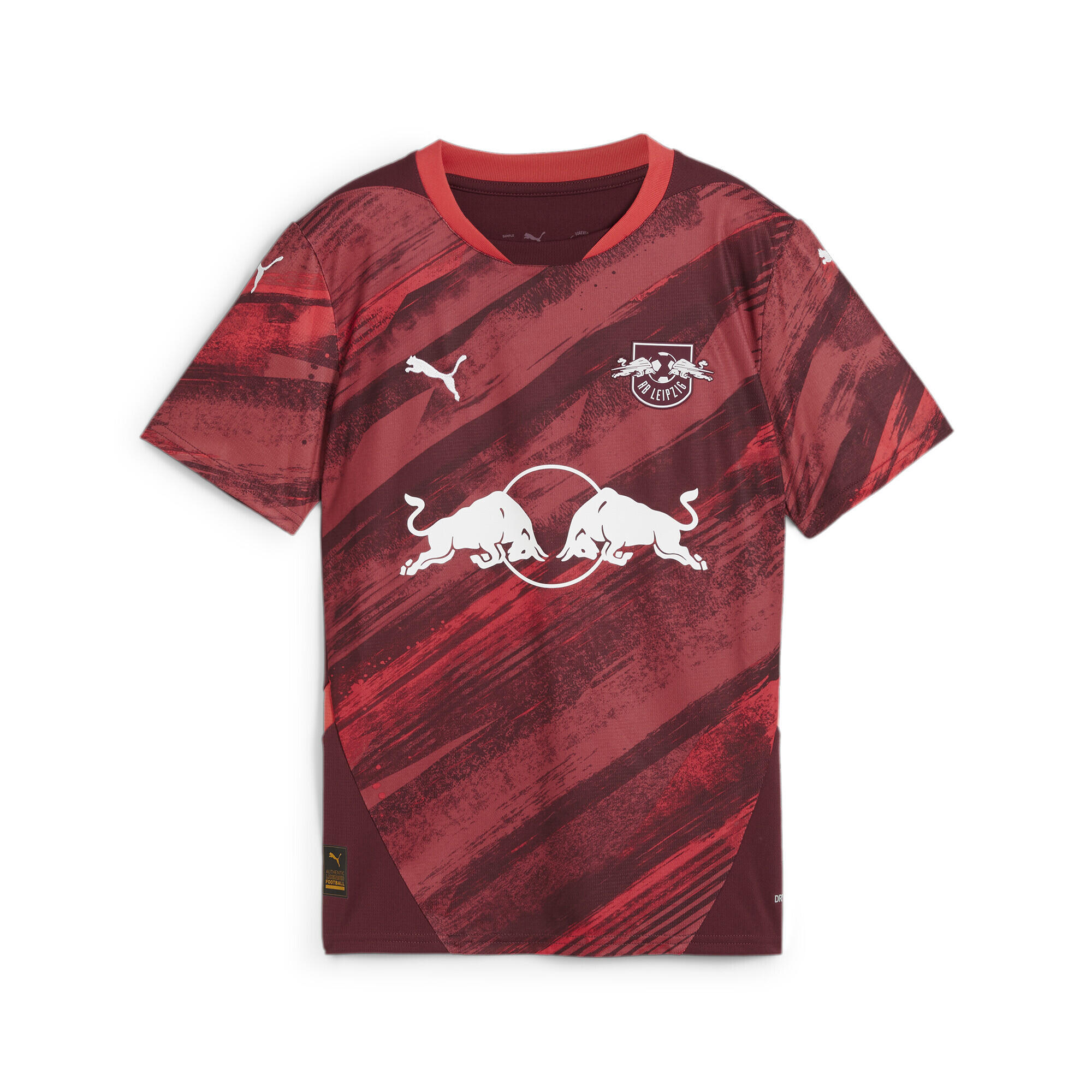 Młodzieżowa koszulka wyjazdowa RB Leipzig 24/25 PUMA Dark Jasper Active Red