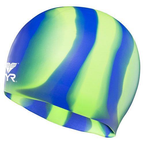 Czepek pływacki silikonowy na basen unisex TYR Multi Color