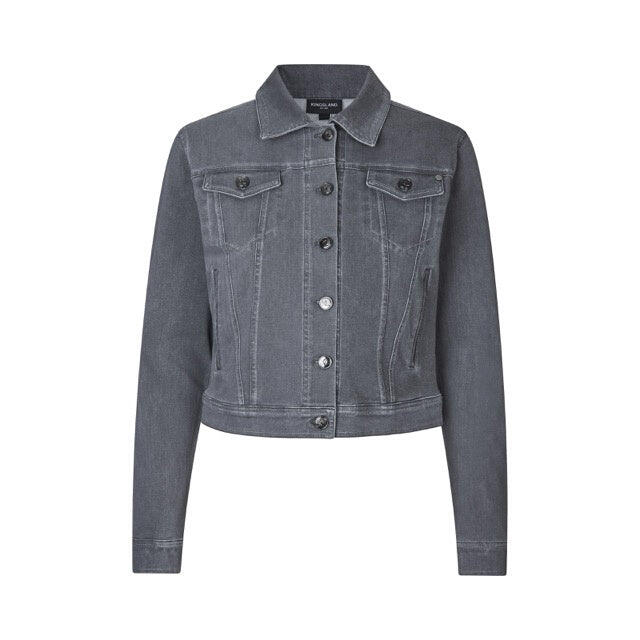 Kingsland Klkayce Dames Denim Jas Grijs -
