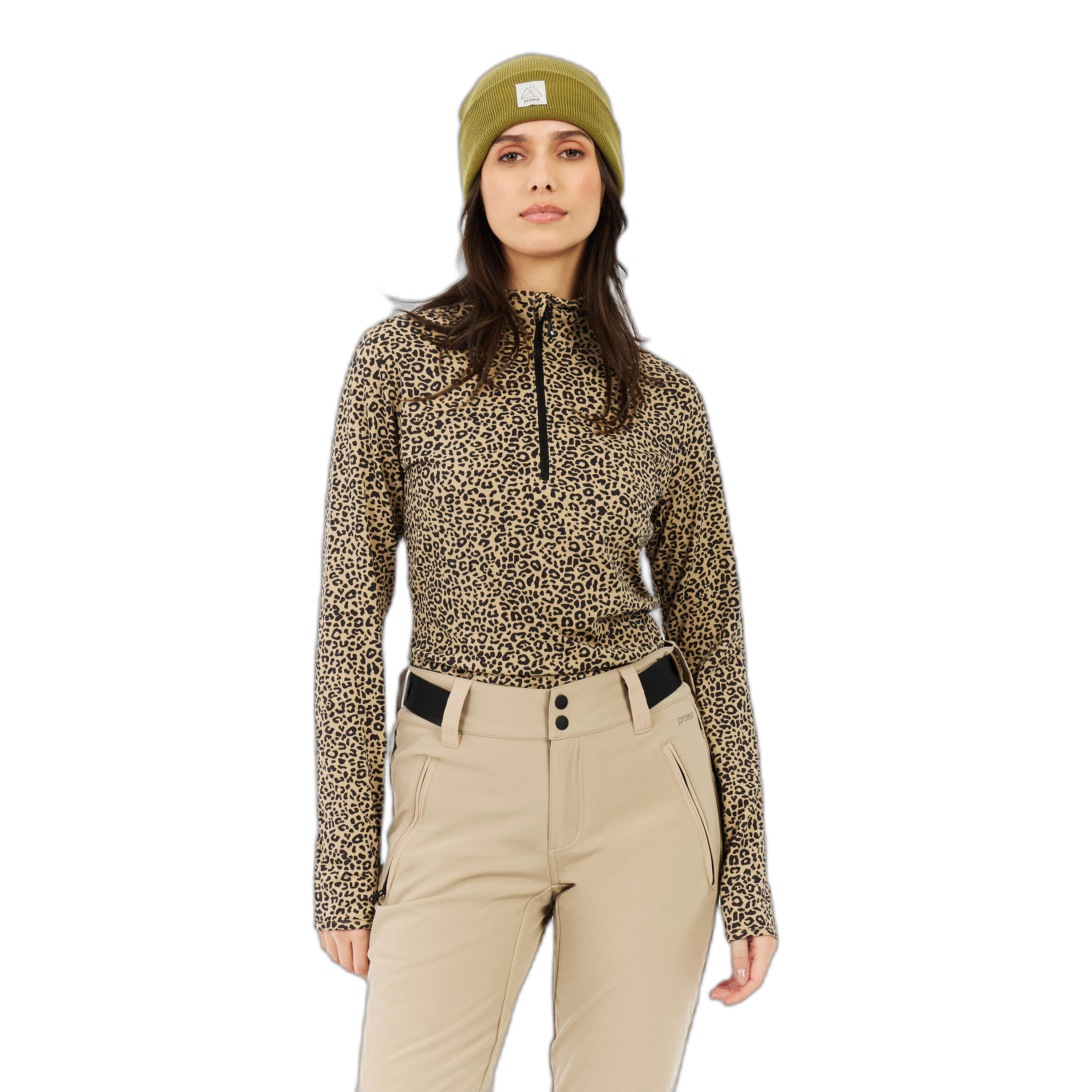 Damski polar 1/4 zip Protest Esher