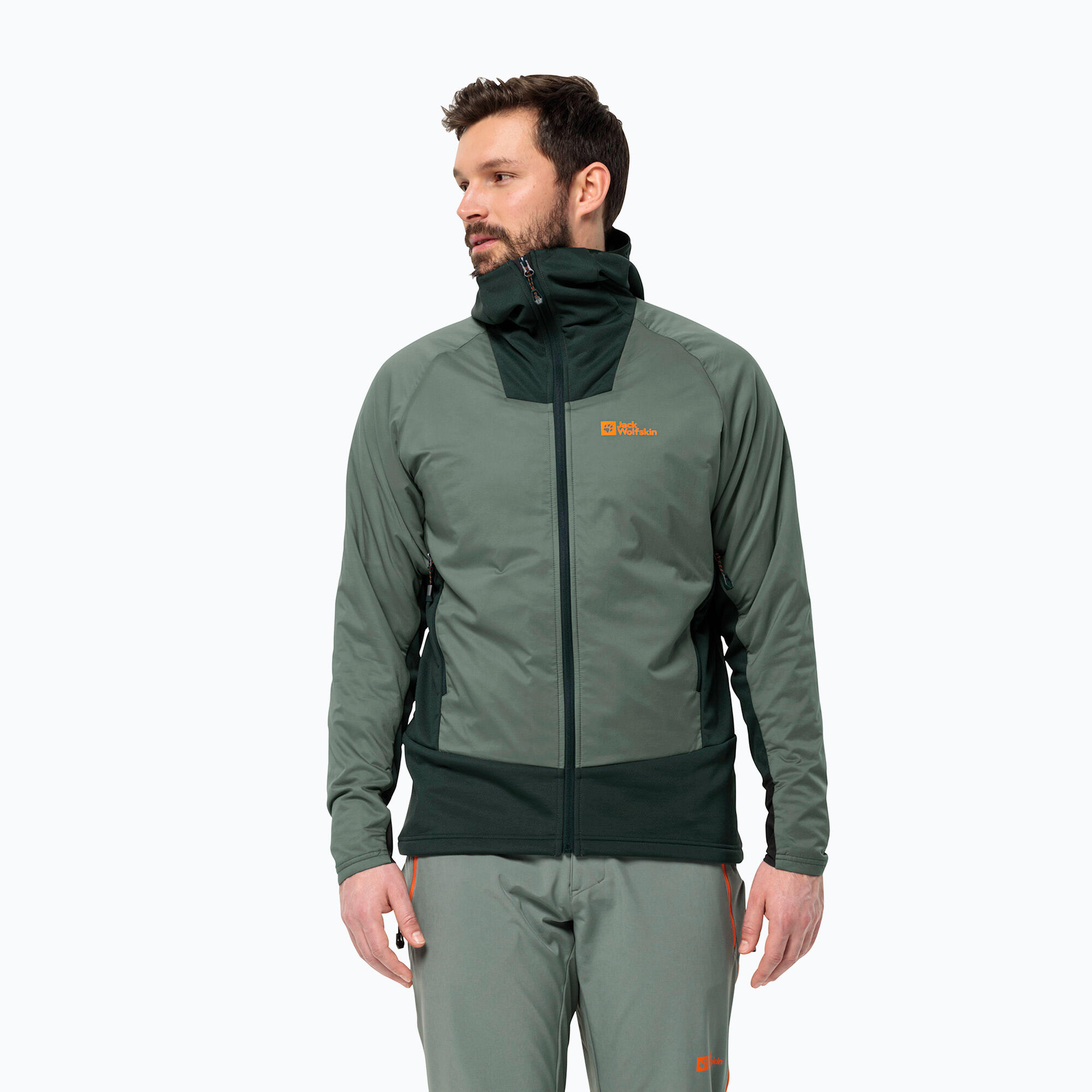 Kurtka przeciwdeszczowa męska Jack Wolfskin Alpspitze Ins Hybrid