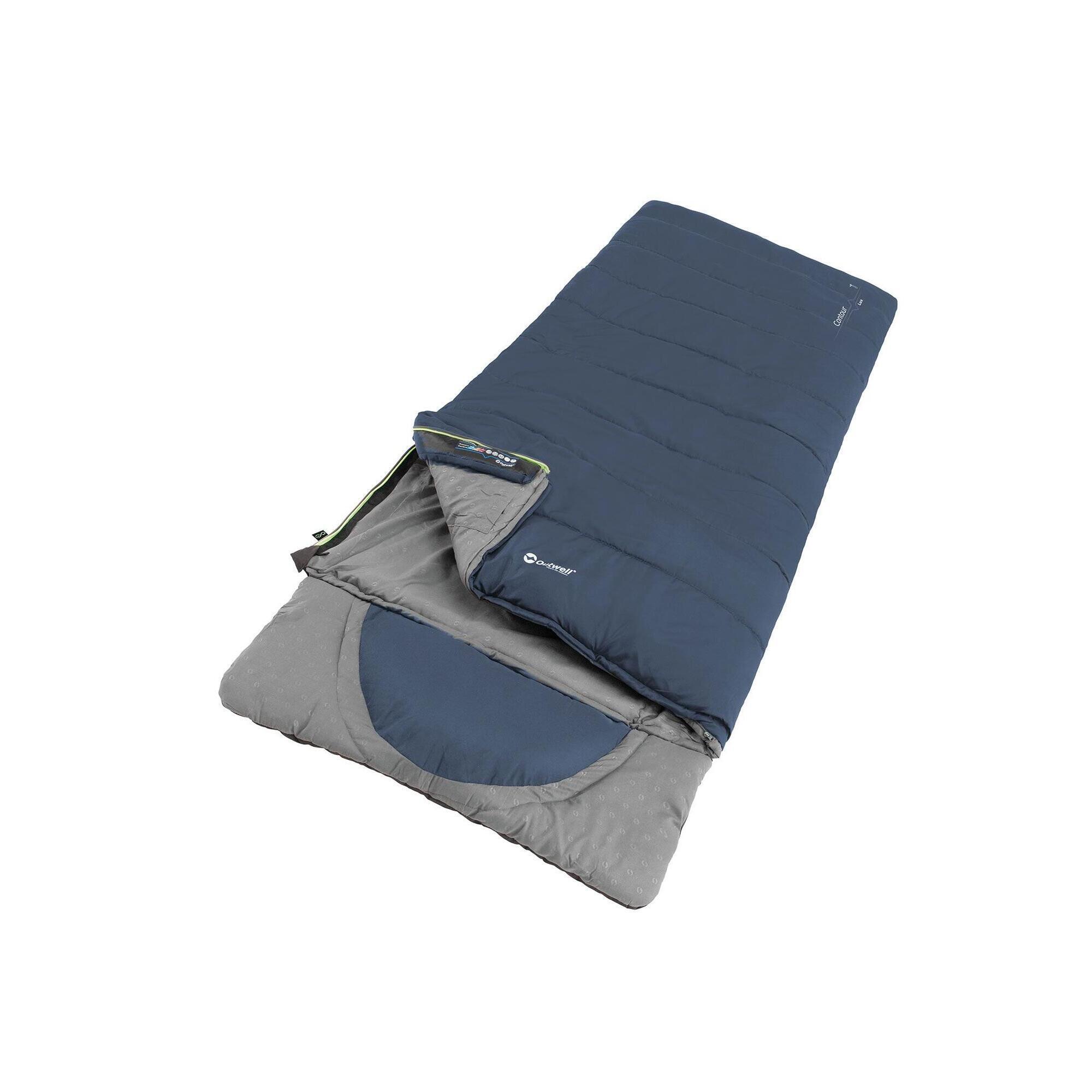 Śpiwór turystyczny Outwell Contour Lux (190 cm)