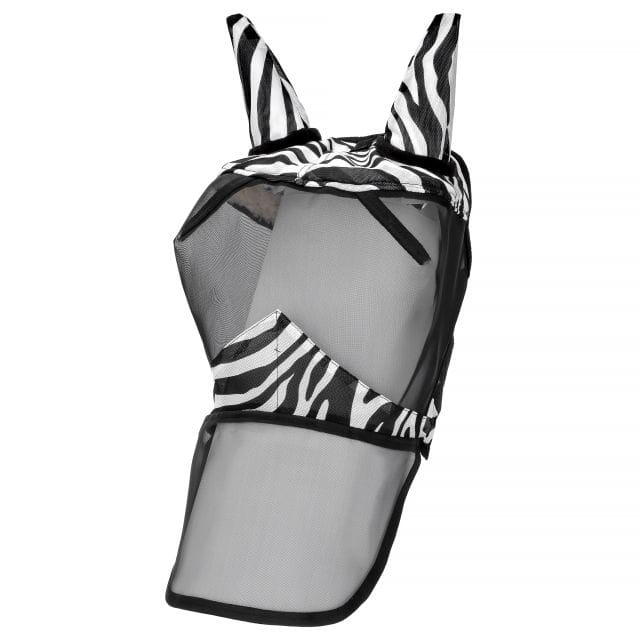 Moskitiera dla konia i kuca START Zebra z uszami i nosem