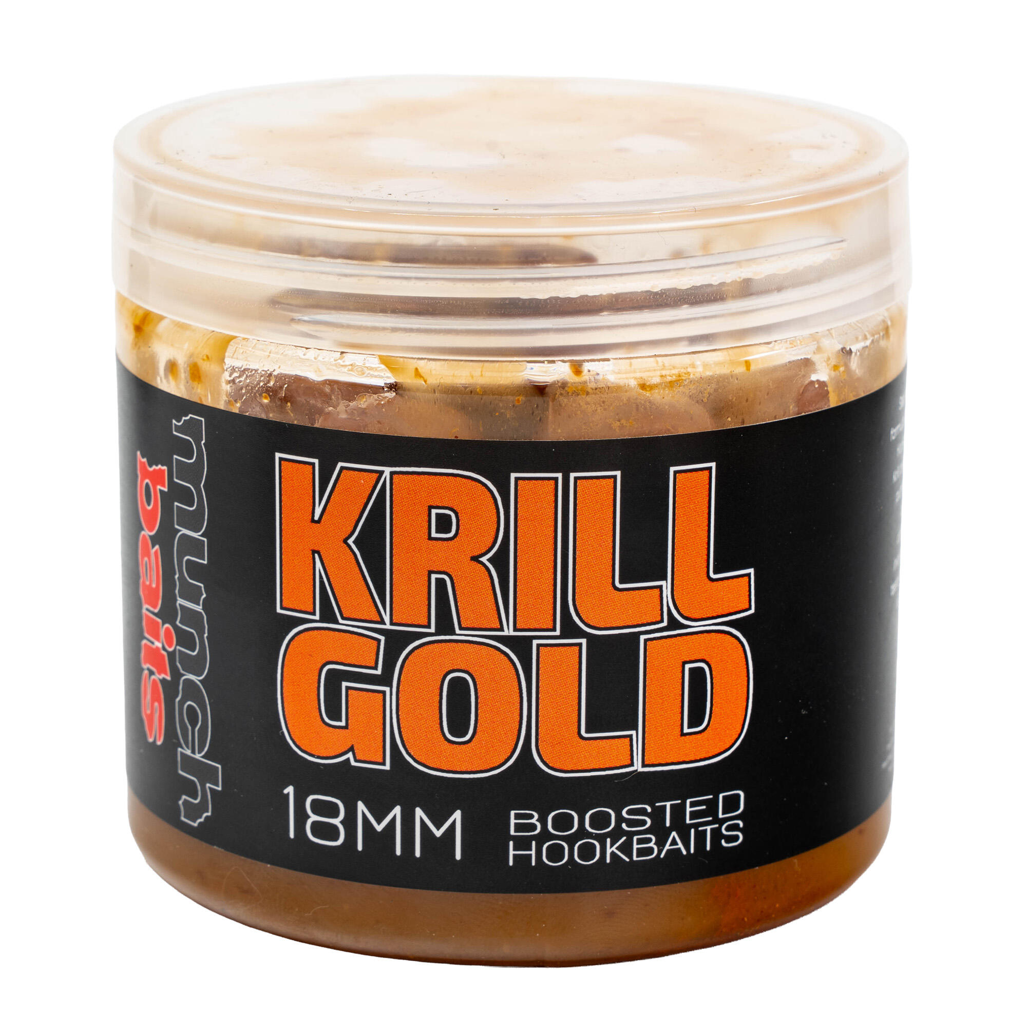 Przynęta Kulki Haczykowe Munch Baits Krill Gold Boosted 18Mm