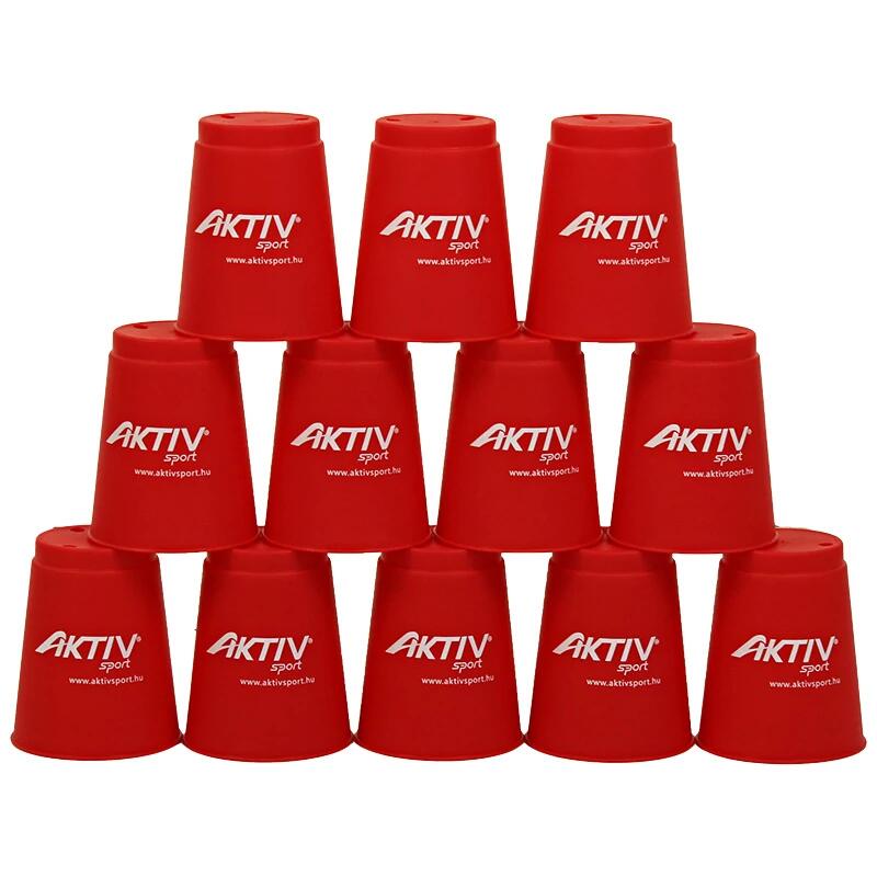 Aktivsport sportowy kubek czerwony