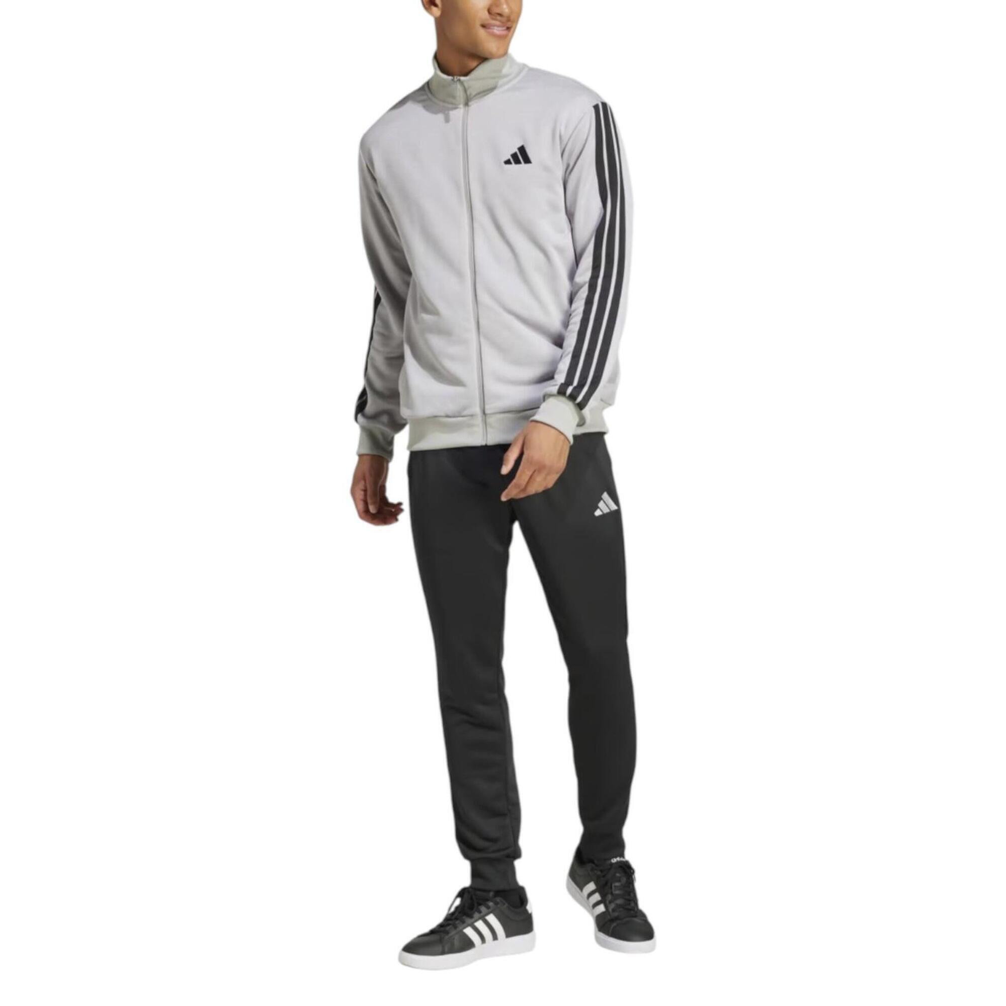 Dres adidas Szary 3 Paski