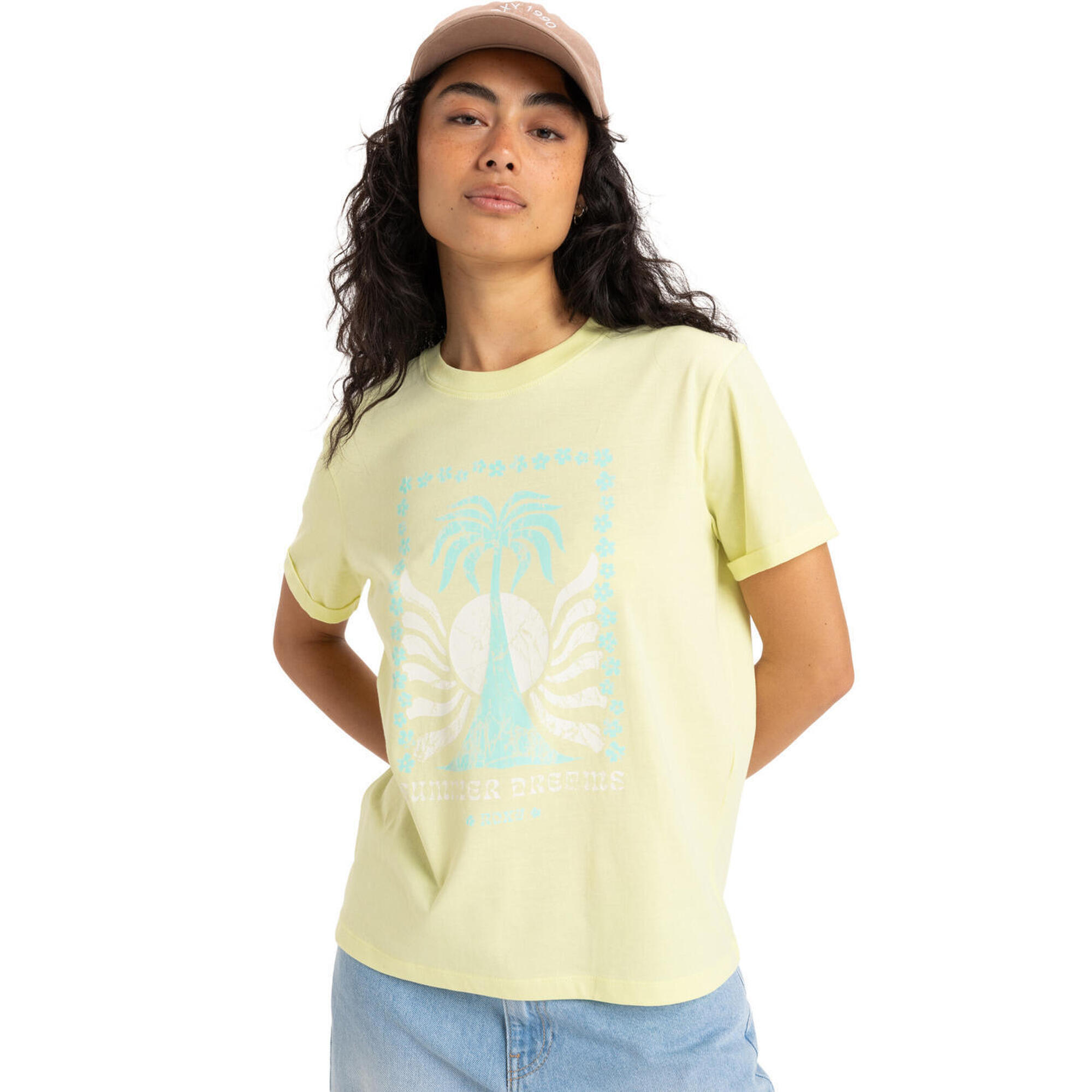 Koszulka z krótkim rękawem dla Kobiety OCEANREGULAR POSTER Zielony