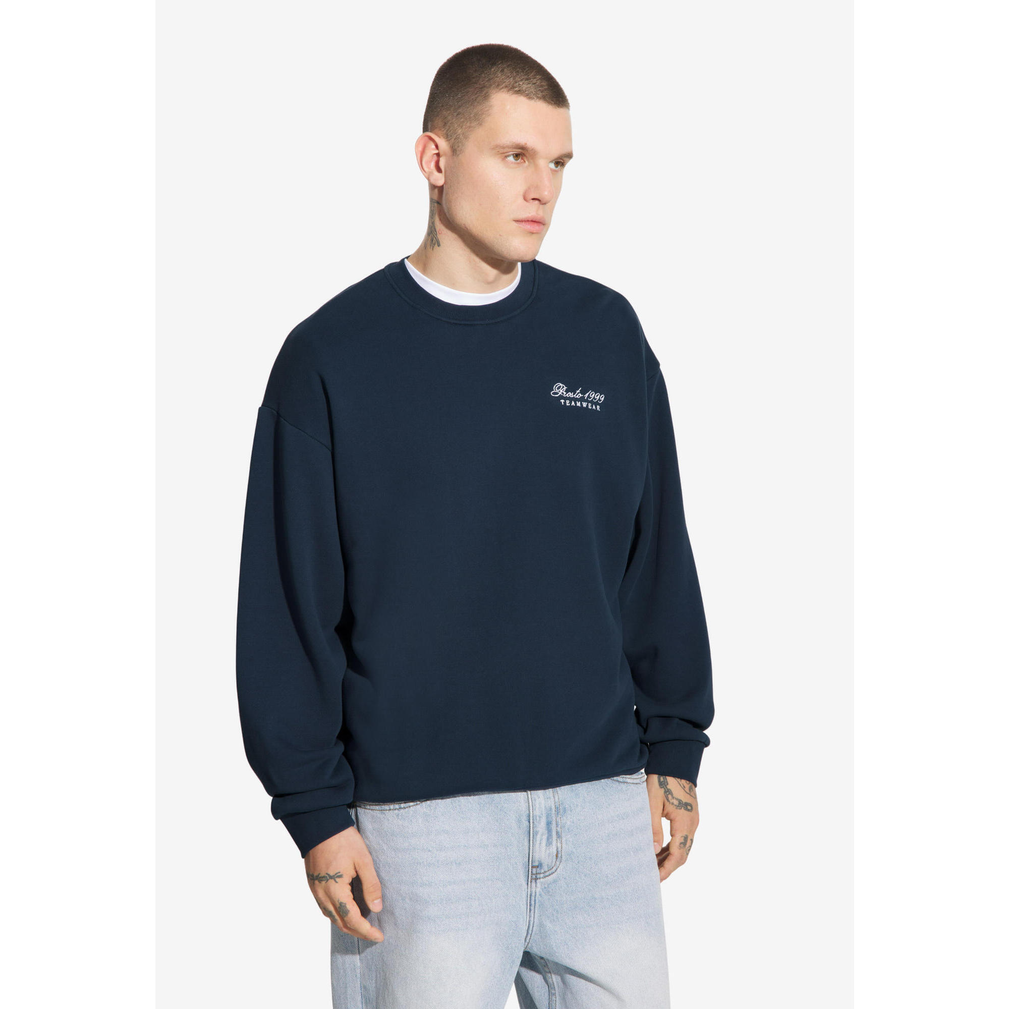 Bluza sportowa męska Prosto Team bez kaptura