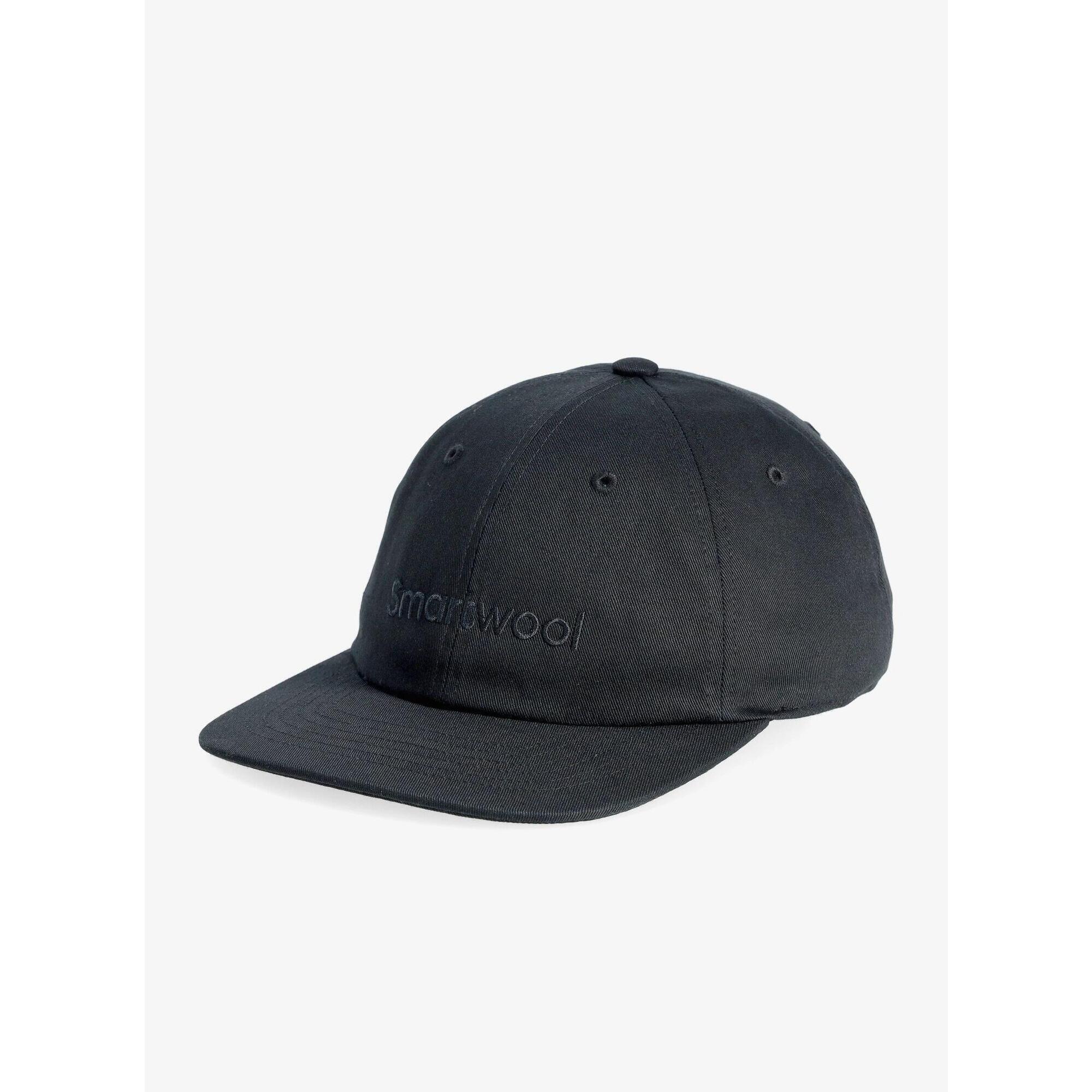 Czapka z daszkiem Smartwool Logo Ball Cap - black