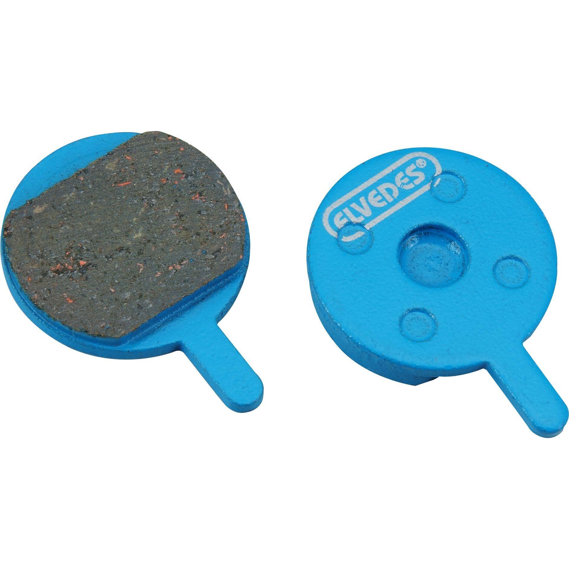 Para ekologicznych rowerowych klocków hamulcowych Elvedes Promax DSK-400, DSK-60