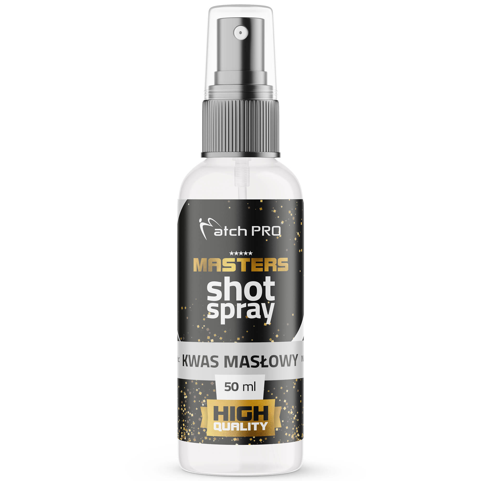 Spray Dodatek Do Przynęt Kulek Matchpro Masters Shot Kwas Masłowy 50Ml