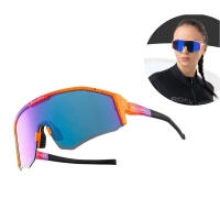 Okulary rowerowe Rockbros SP297 polaryzujące - fioletowe