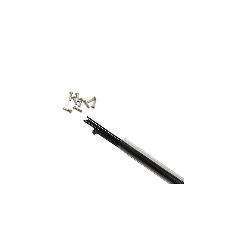 10-ramienna rura ze stali nierdzewnej z nyplem P2R 294 mm