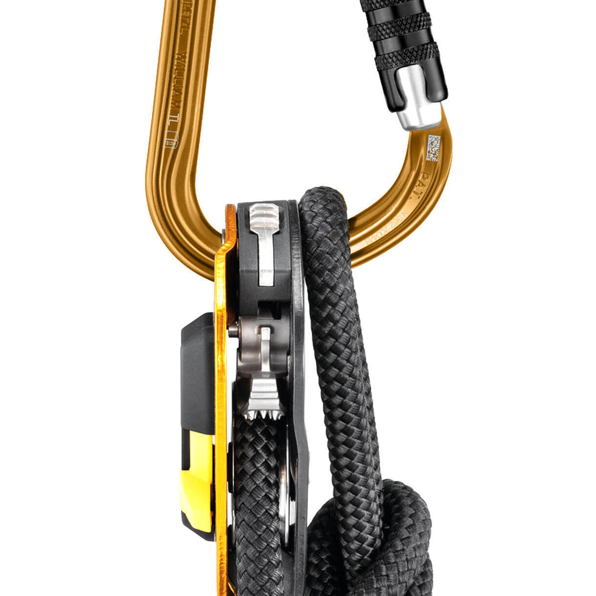 Karabinek wspinaczkowy Petzl William Triact-Lock - gold