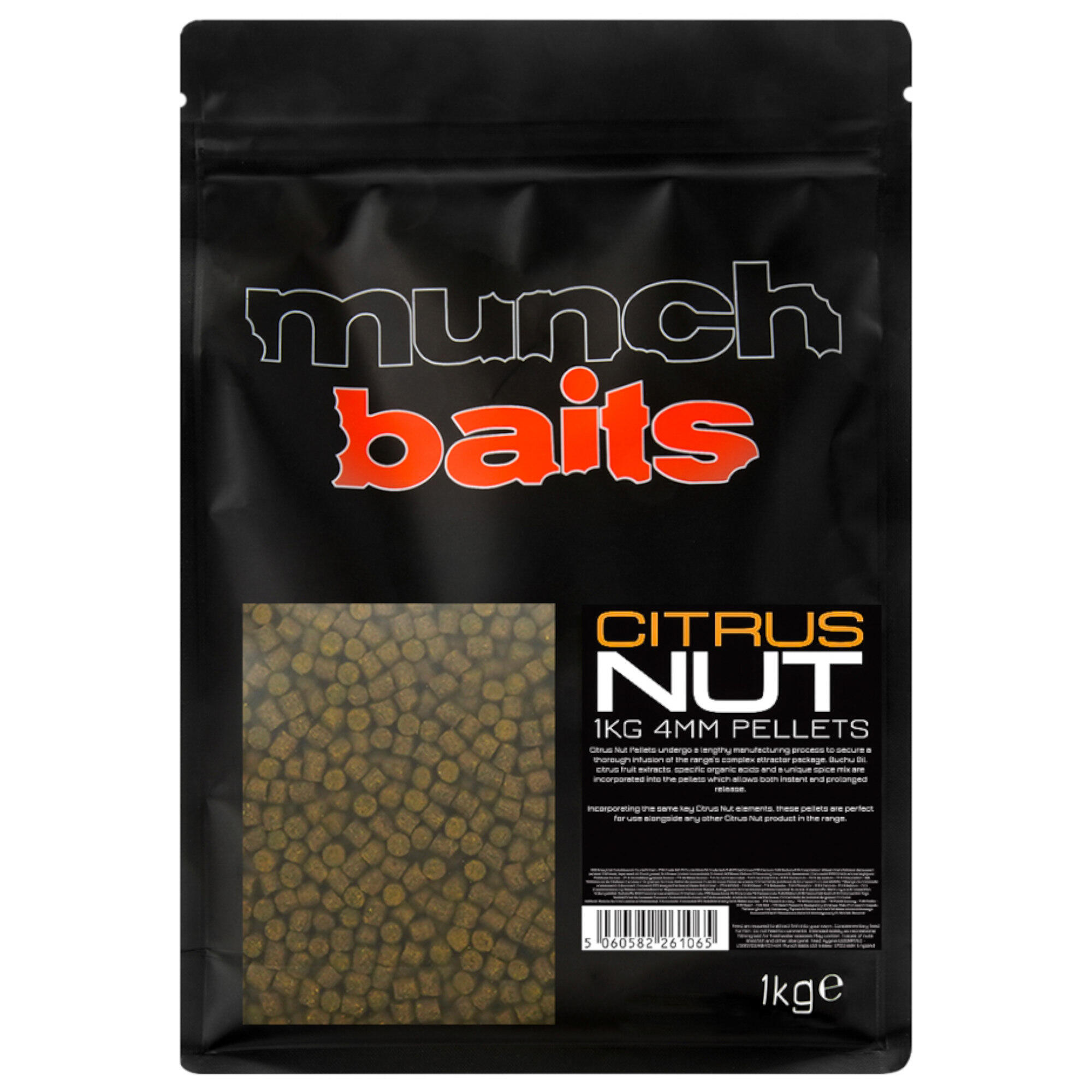 Pellet Zanętowy Munch Baits 4Mm - Citrus Nut 5Kg