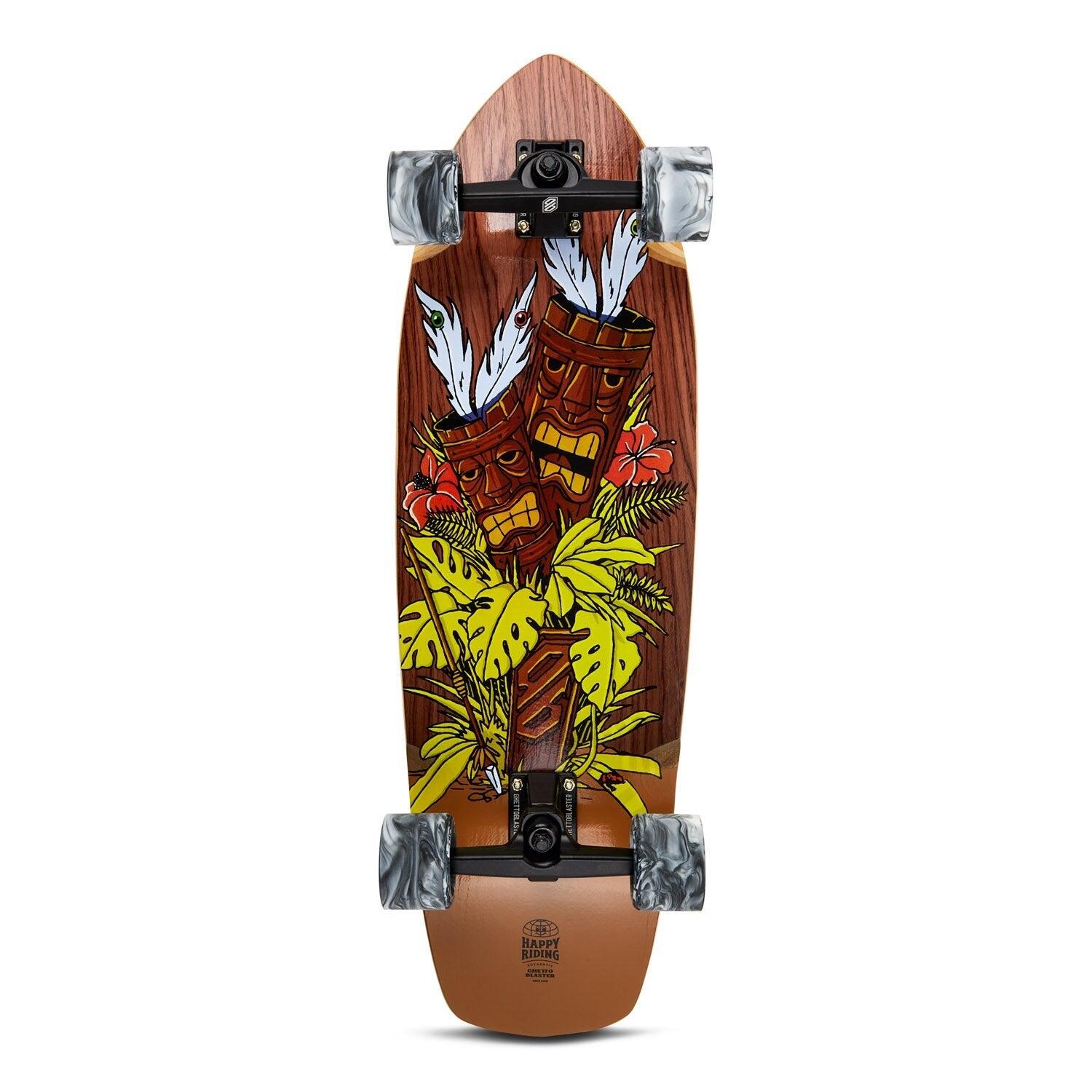 Surfskate Tiki Totem 32" x 9,875"