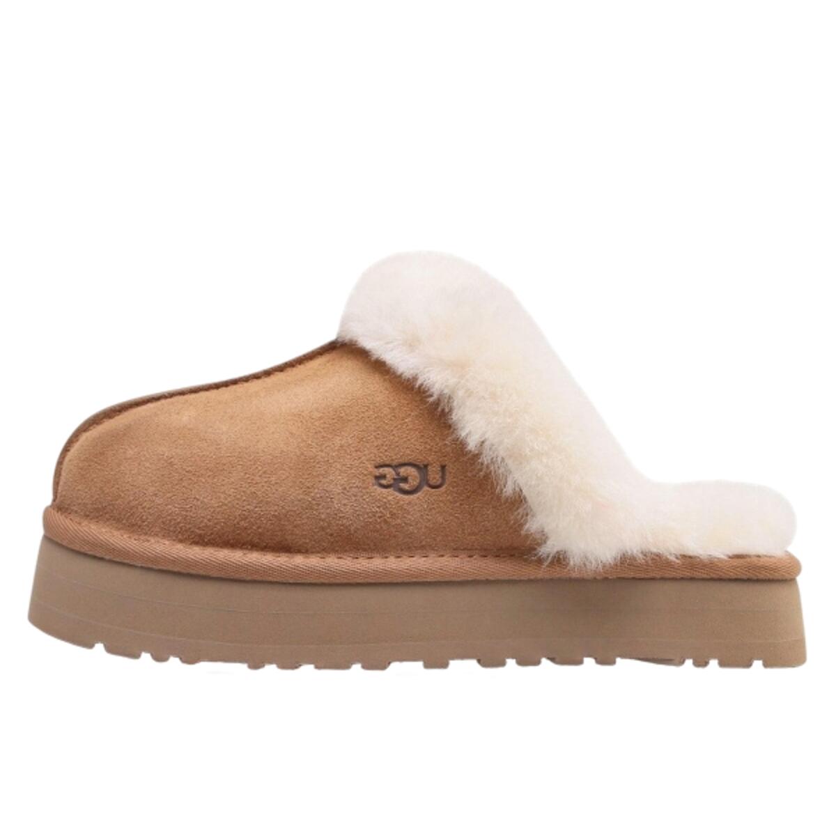 Buty do chodzenia dla dorosłych UGG Disquette Slipper Chestnut