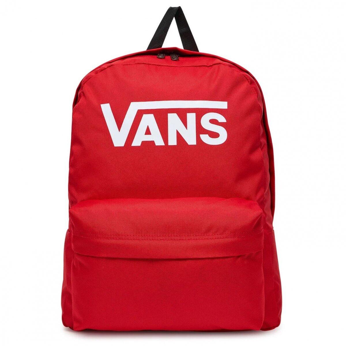 Plecak na deskorokę Vans Old Skool Print Backpack czerwony