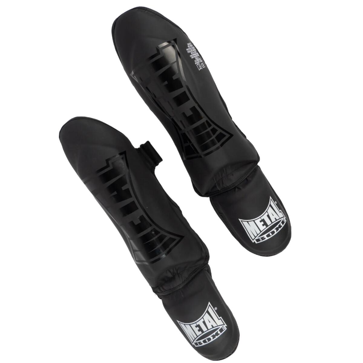 Ochraniacze goleni + anatomiczna stopa Metal Boxe