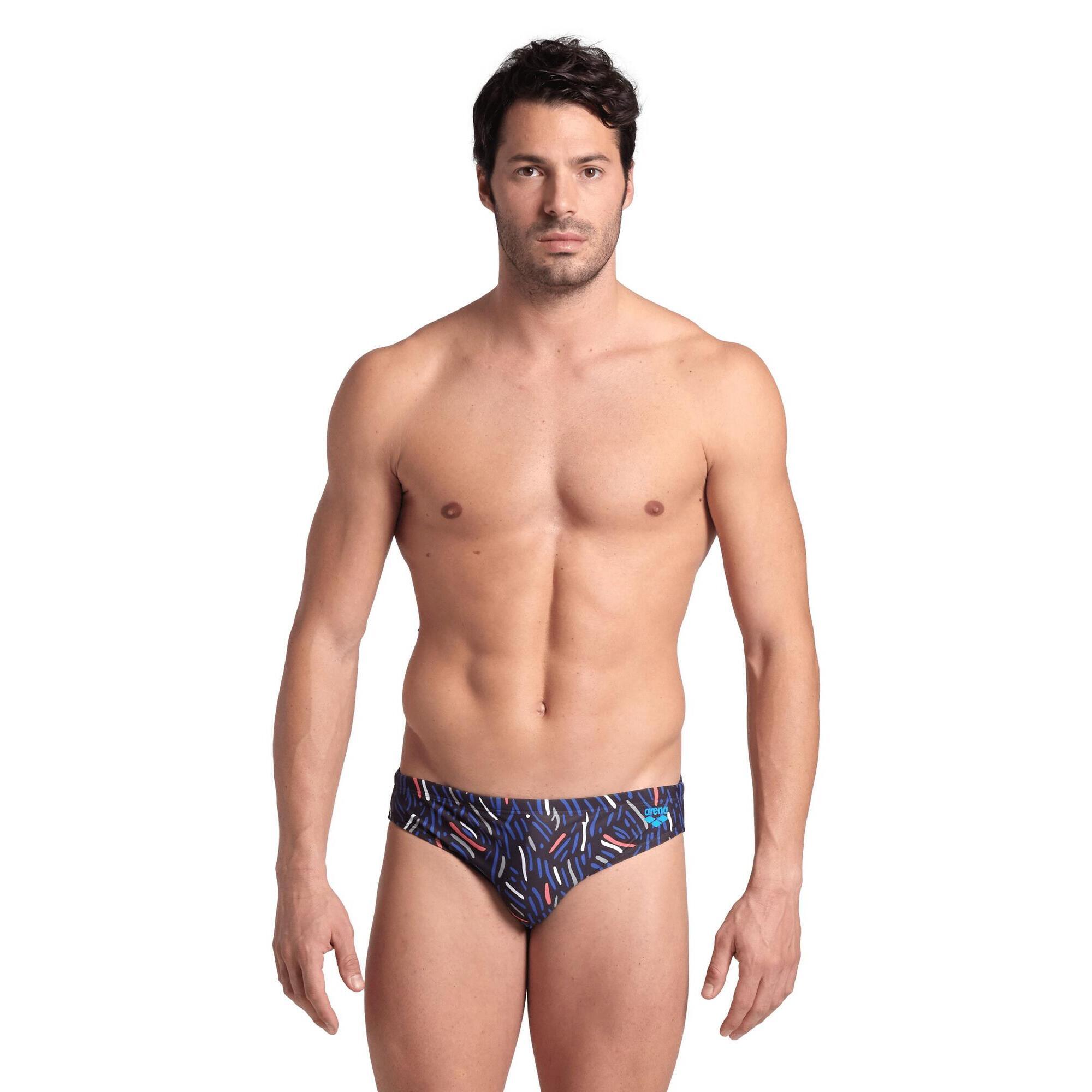 Kąpielówki męskie slipy kąpielowe sportowe na basen plażę Arena Allover