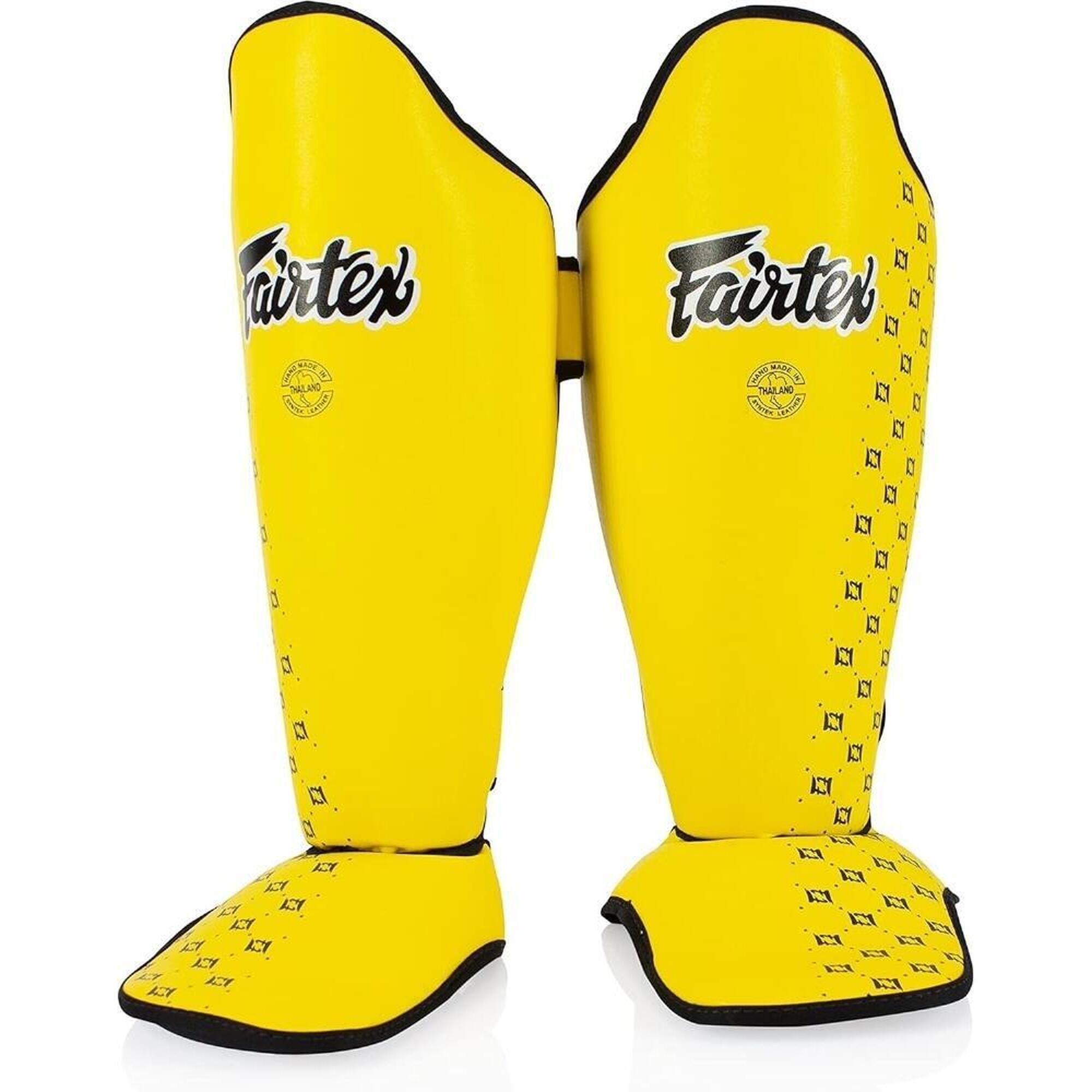 Ochraniacze Piszczeli Fairtex SP5 Żółte S