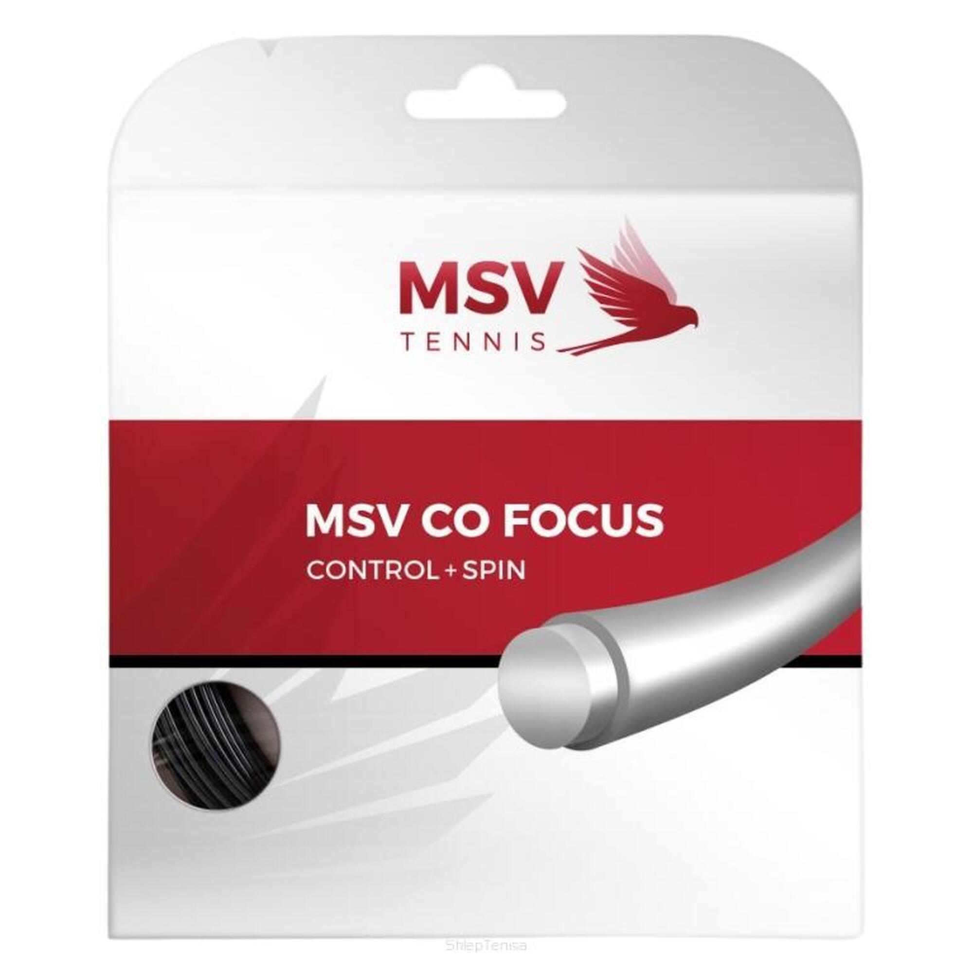 Naciąg tenisowy MSV Co Focus 1.23 czarny
