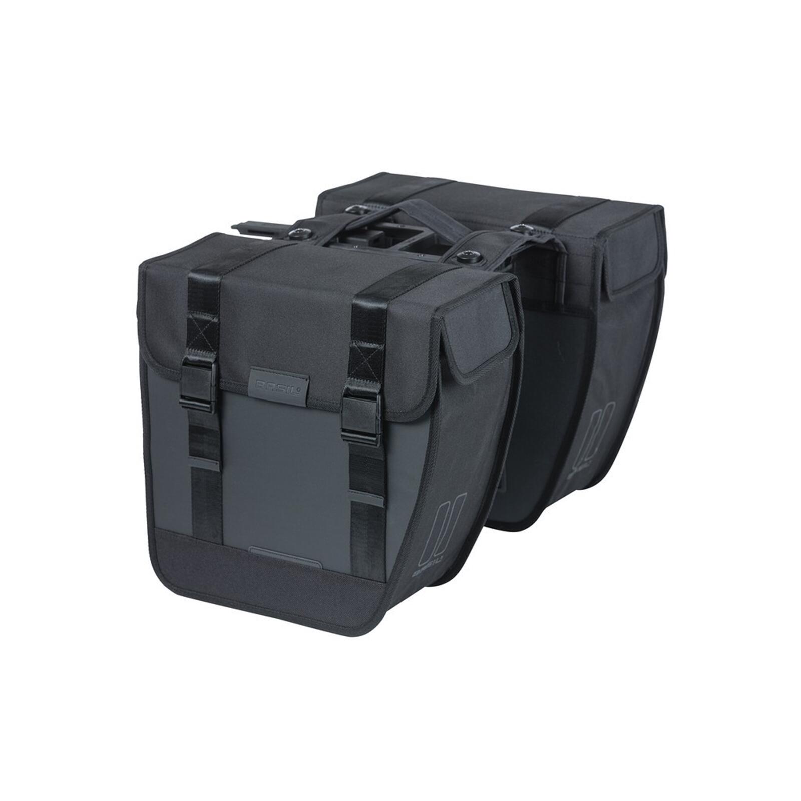 Podwójna Torba Rowerowa Tour Double 28 Litrów 34 X 14 X 34 Cm - Czarna