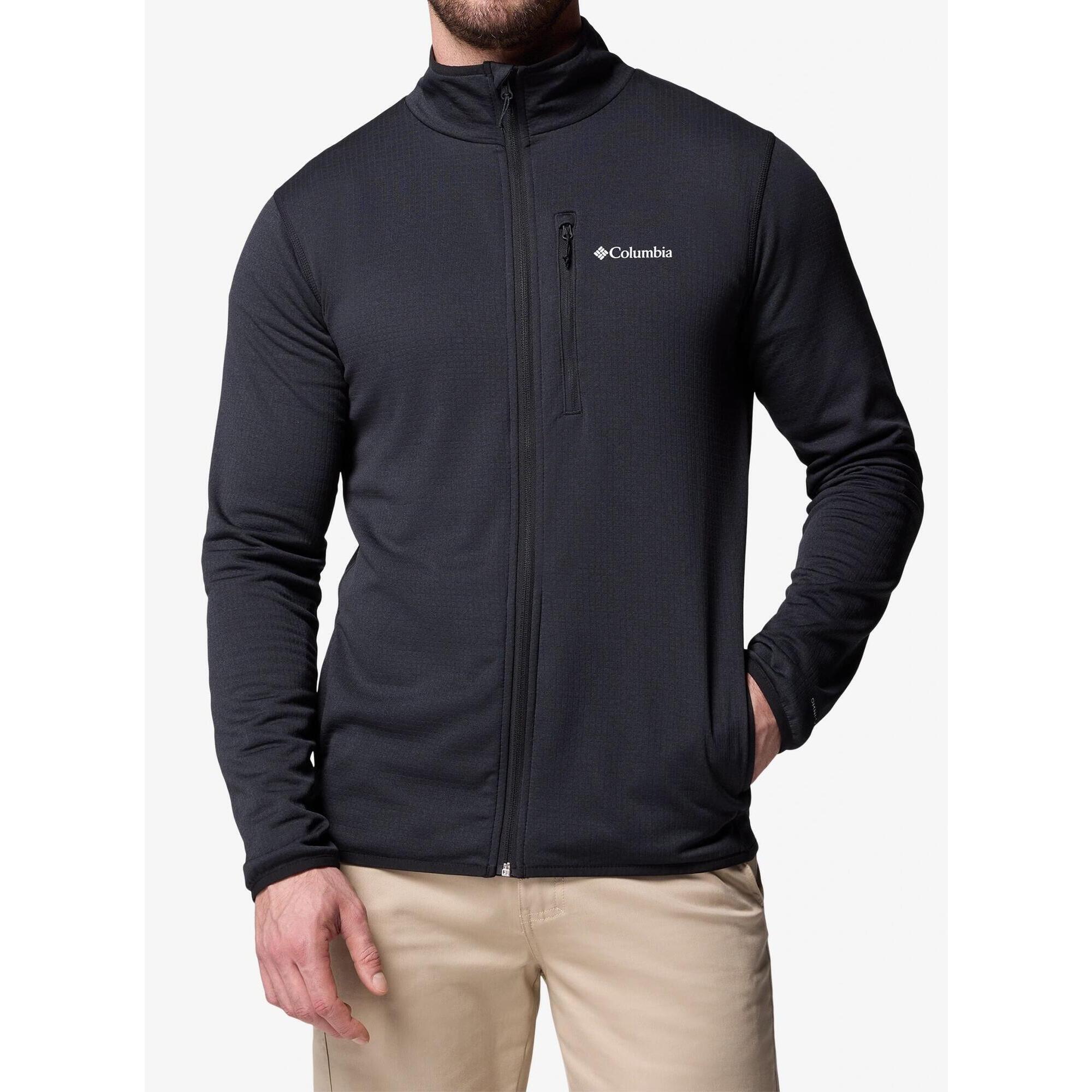 Bluza polarowa męska Columbia Essential Hike Grid Fleece Full Zip