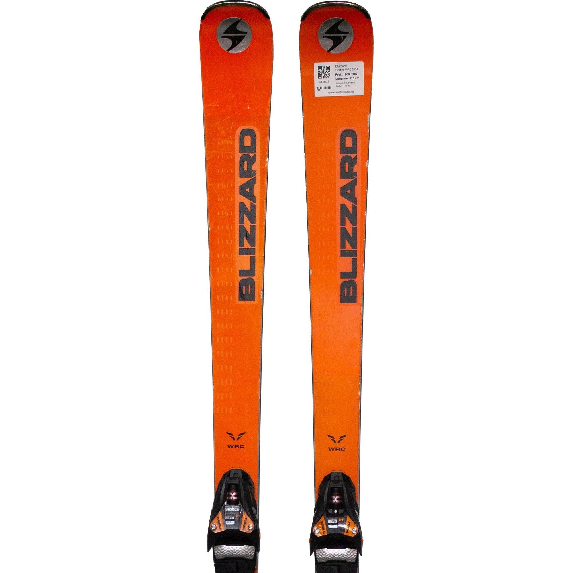 Second Life- Narty BLIZZARD Firebird WRC 2024, 175 cm- Stan dobry