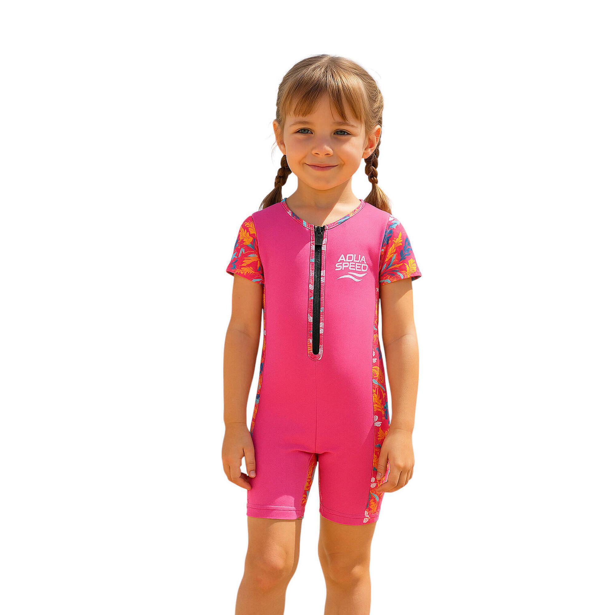 Kombinezon pływacki na basen plażę dla dzieci dziecięcy do pływania AQUA SPEED