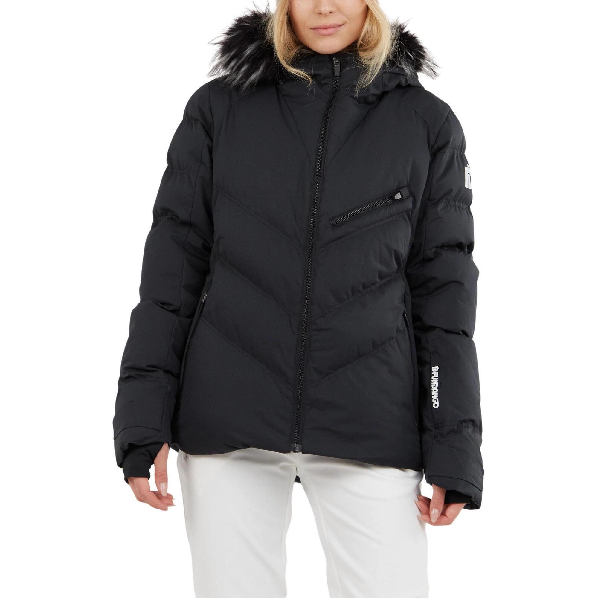 Damska kurtka narciarska Fundango Elyra Fur Padded