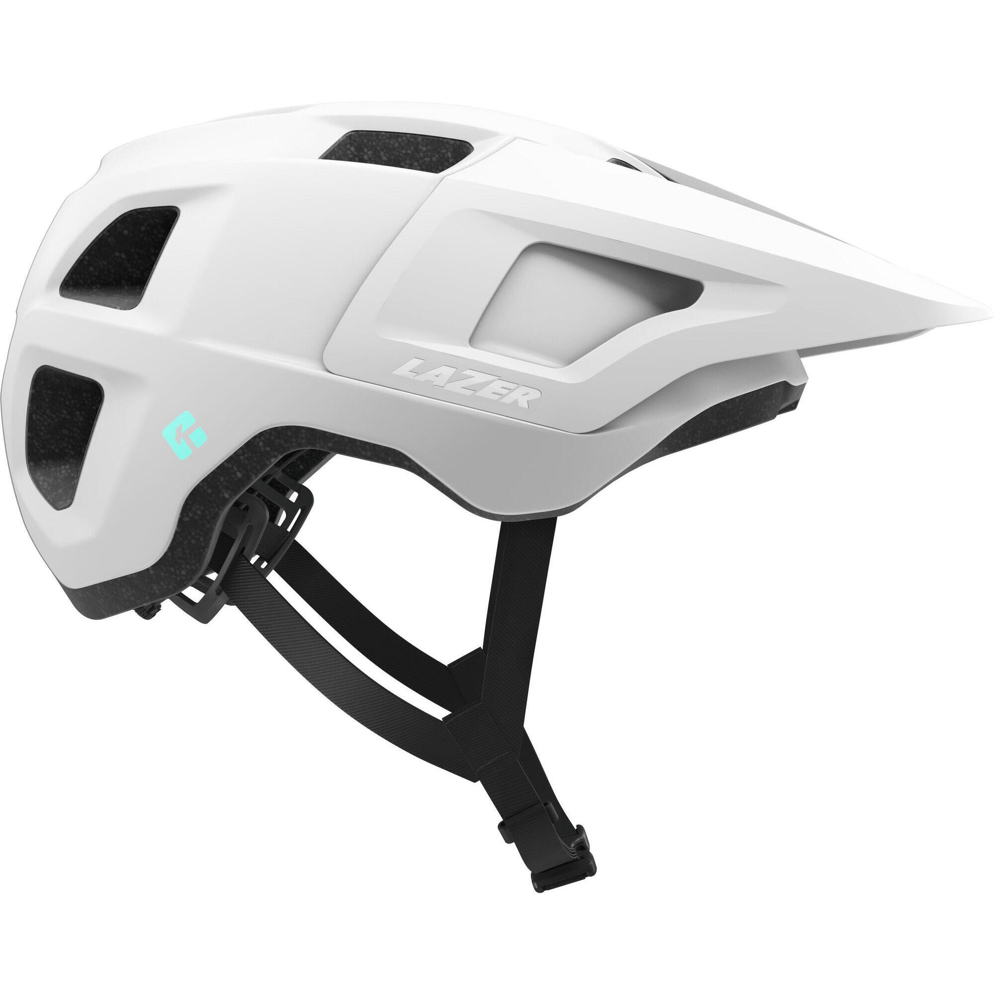 Kask rowerowy Lupo KinetiCore, matowy biały