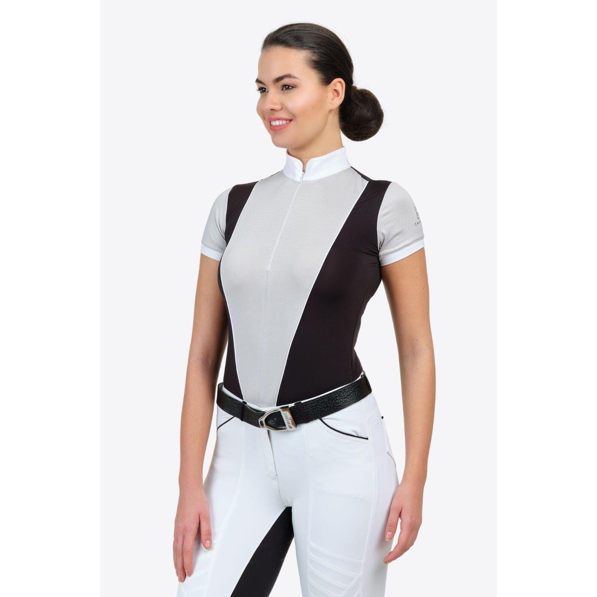 Koszulka do zawodów jeździeckich damska Flair