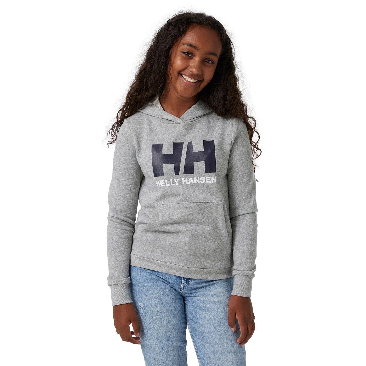 Bluza dziecięca z kapturem Helly Hansen logo 2.0