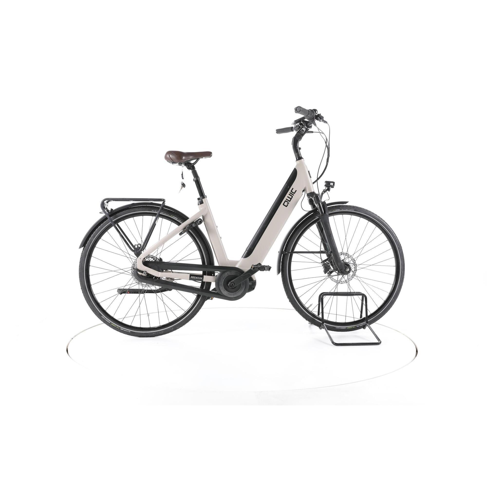 Second Life - QWIC Premium i MN7+ City E-Bike Niska rama - Stan dobry