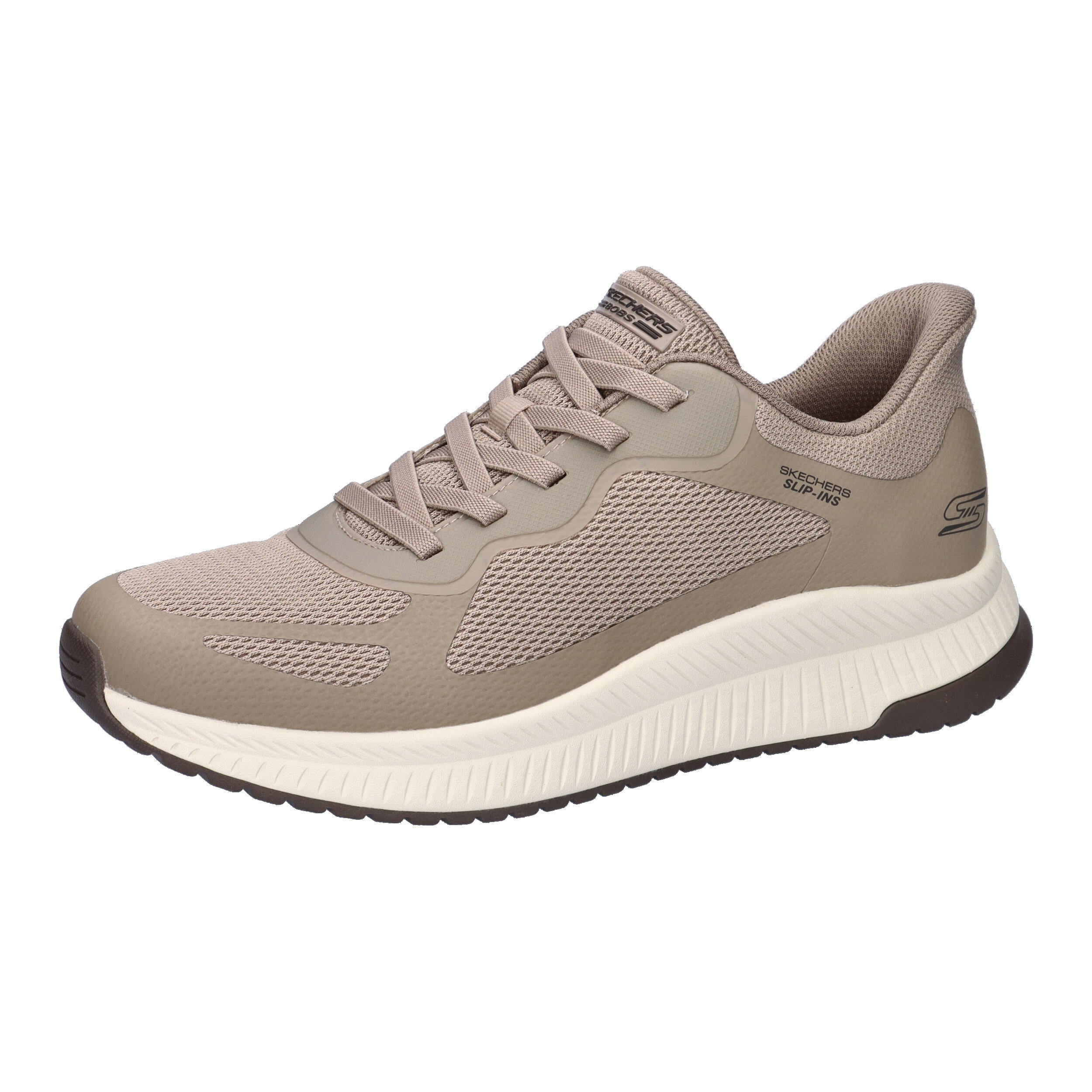 Buty SKECHERS SLIP-INS BOBS SQUAD 4 Brązowy